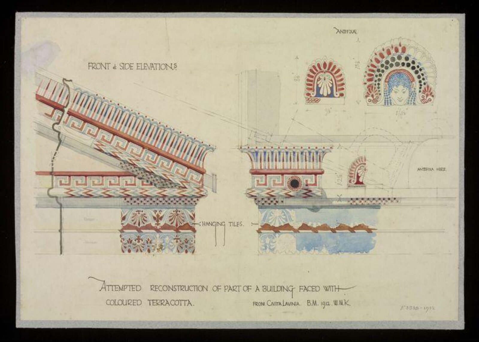 Drawing, Walter Monckton Keesey, early 20th century