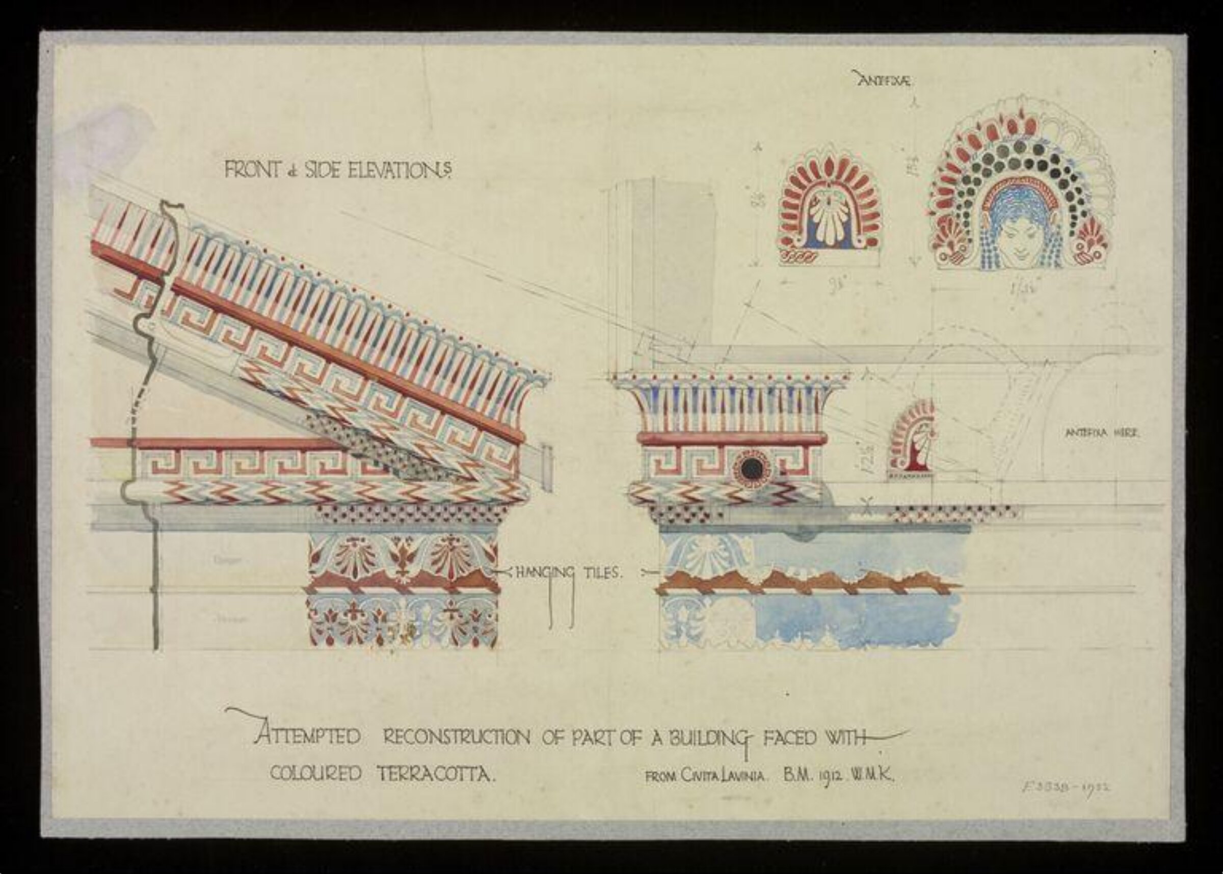 Drawing, Walter Monckton Keesey, early 20th century