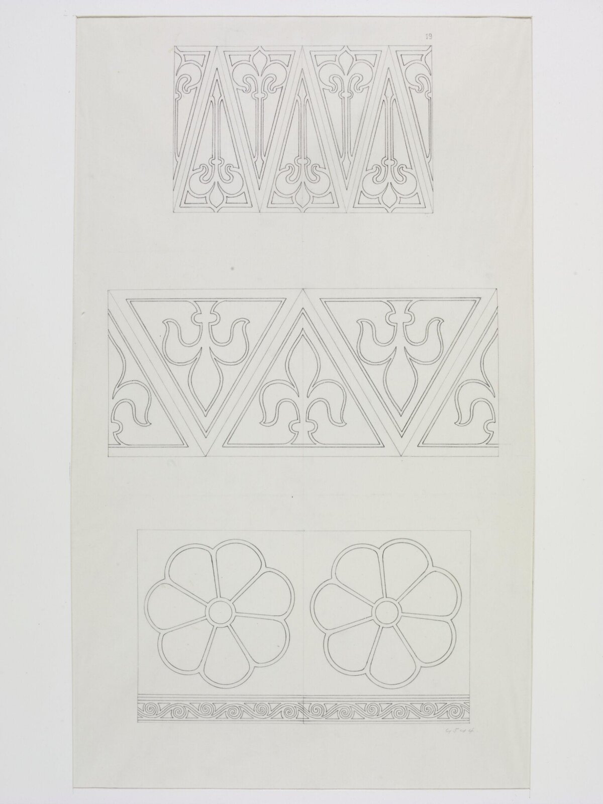 Drawing, G Herdtle, ca. 1865