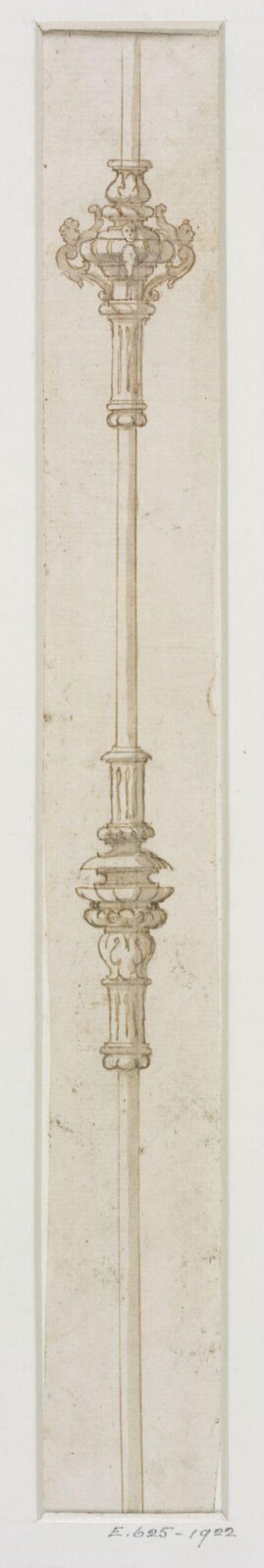 Design for a staff, 16th century