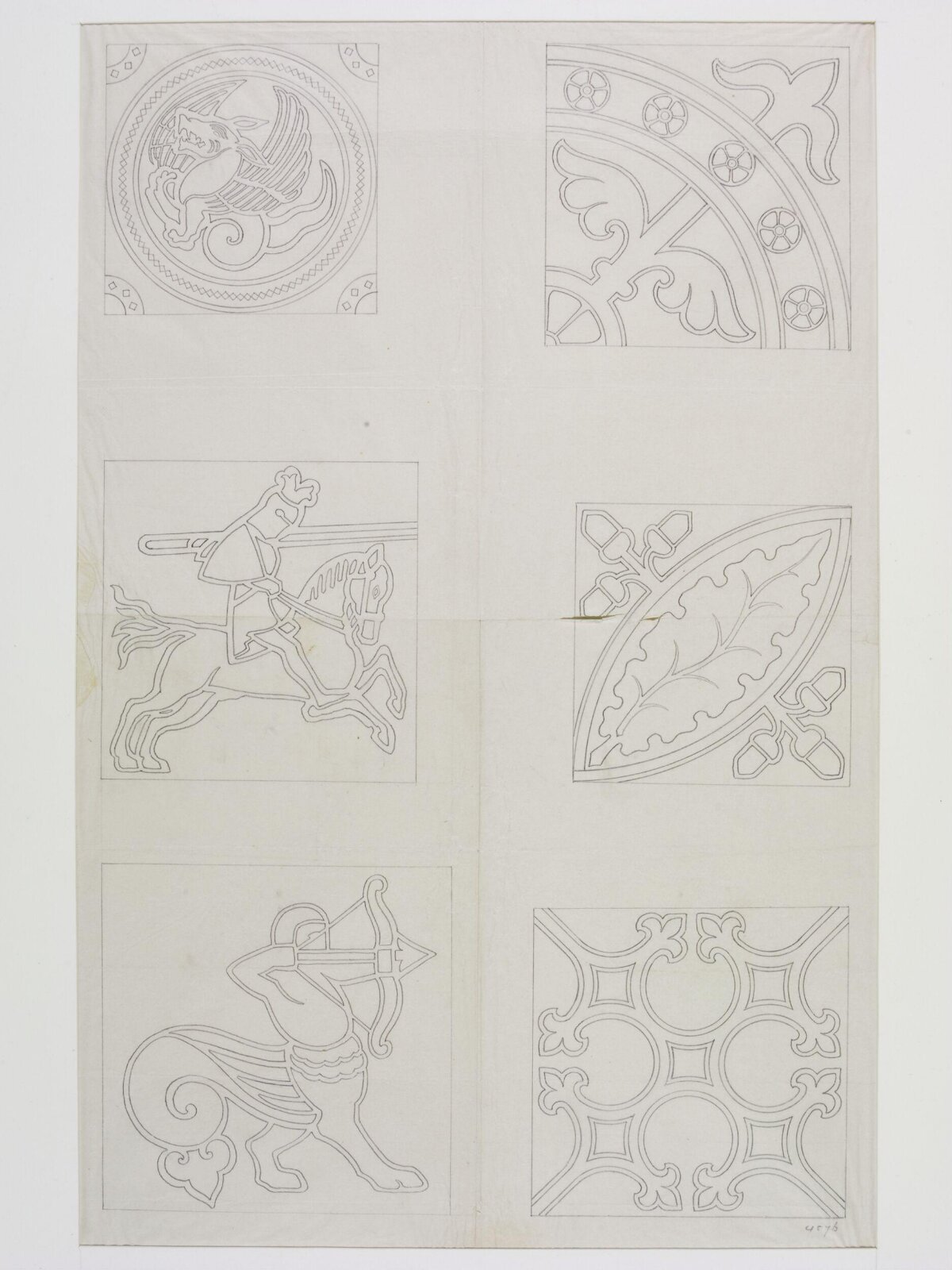 Drawing, G Herdtle, ca. 1865