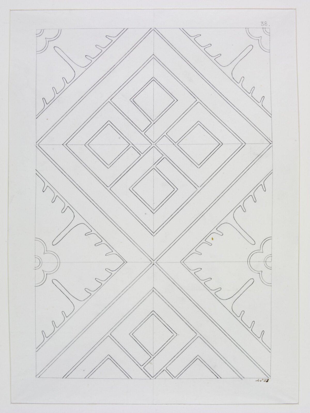 Drawing, G Herdtle