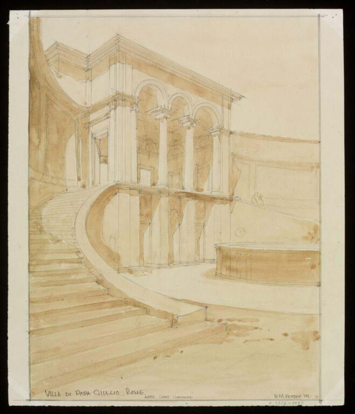 Drawing, Walter Monckton Keesey, 1909
