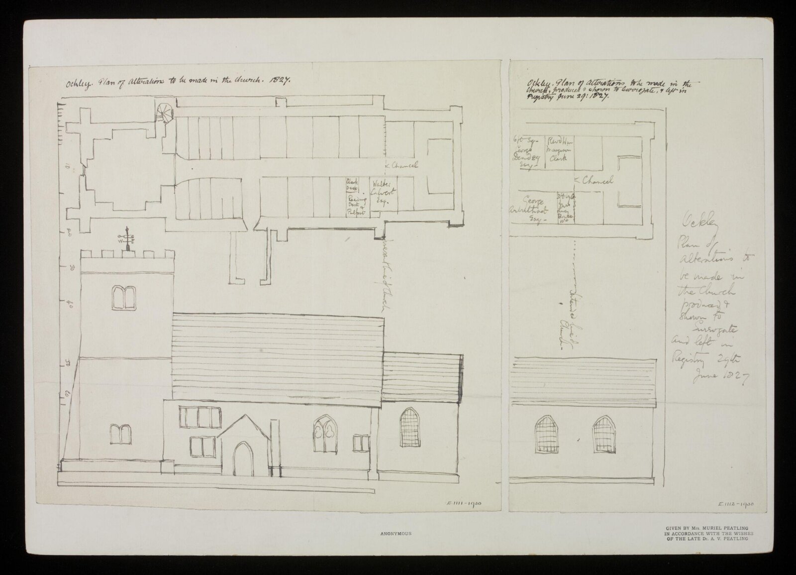 Drawing, 1827