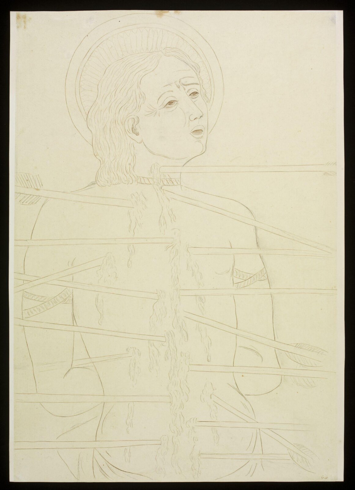 Drawing, Austen Henry GCB Layard, c.1850