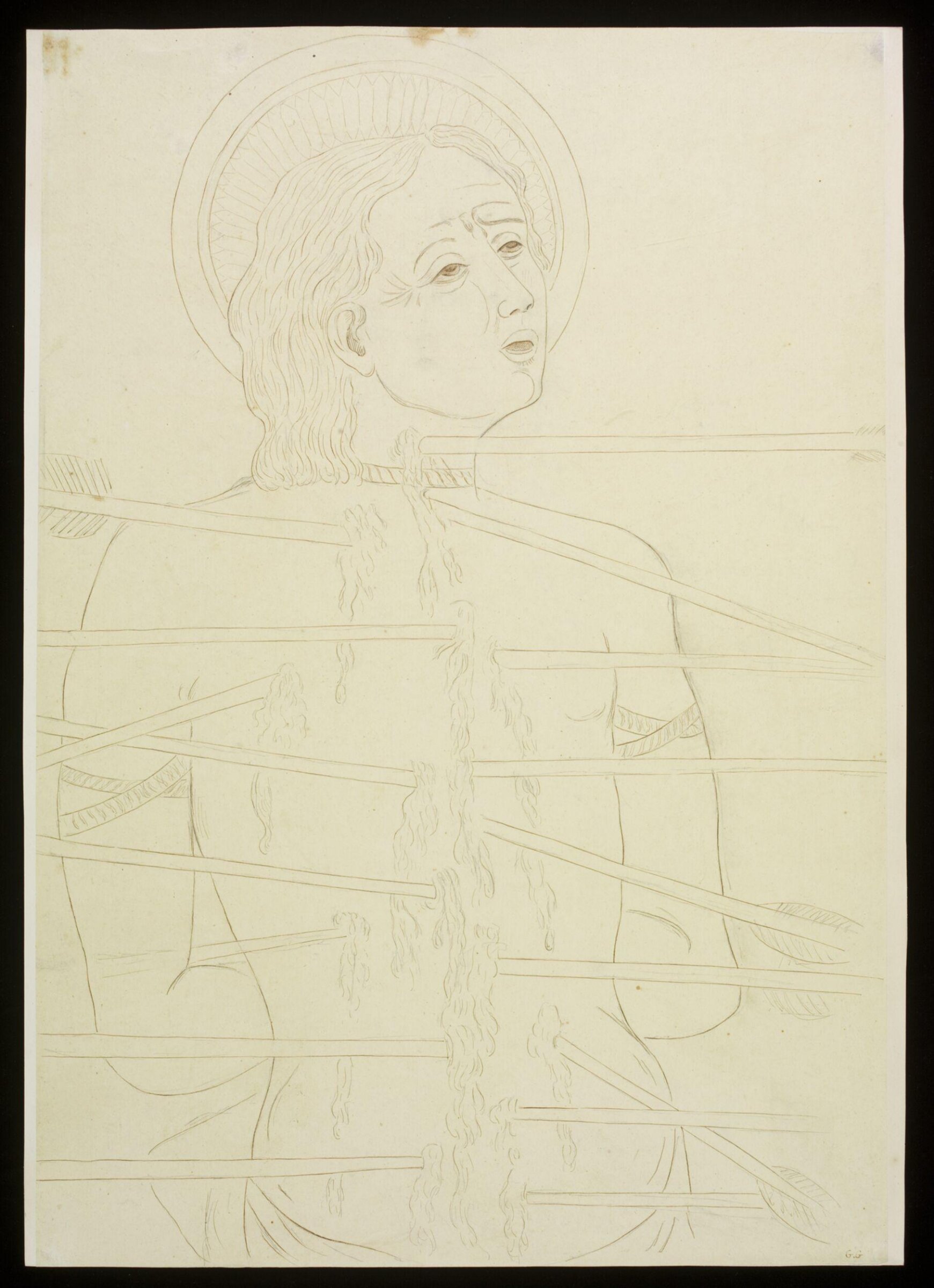 Drawing, Austen Henry GCB Layard, c.1850