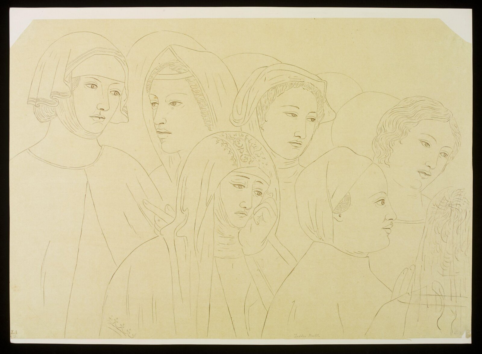 Drawing, Austen Henry GCB Layard, c.1850