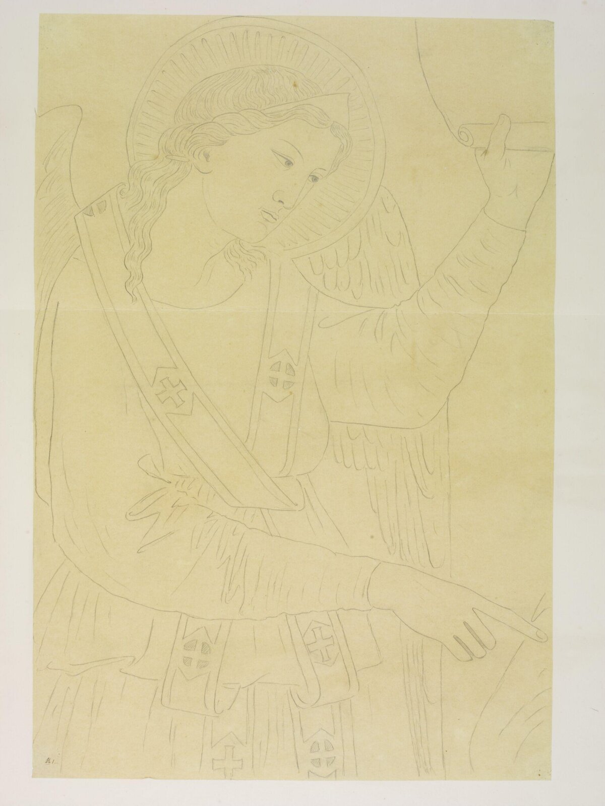Drawing, Austen Henry GCB Layard, c.1850