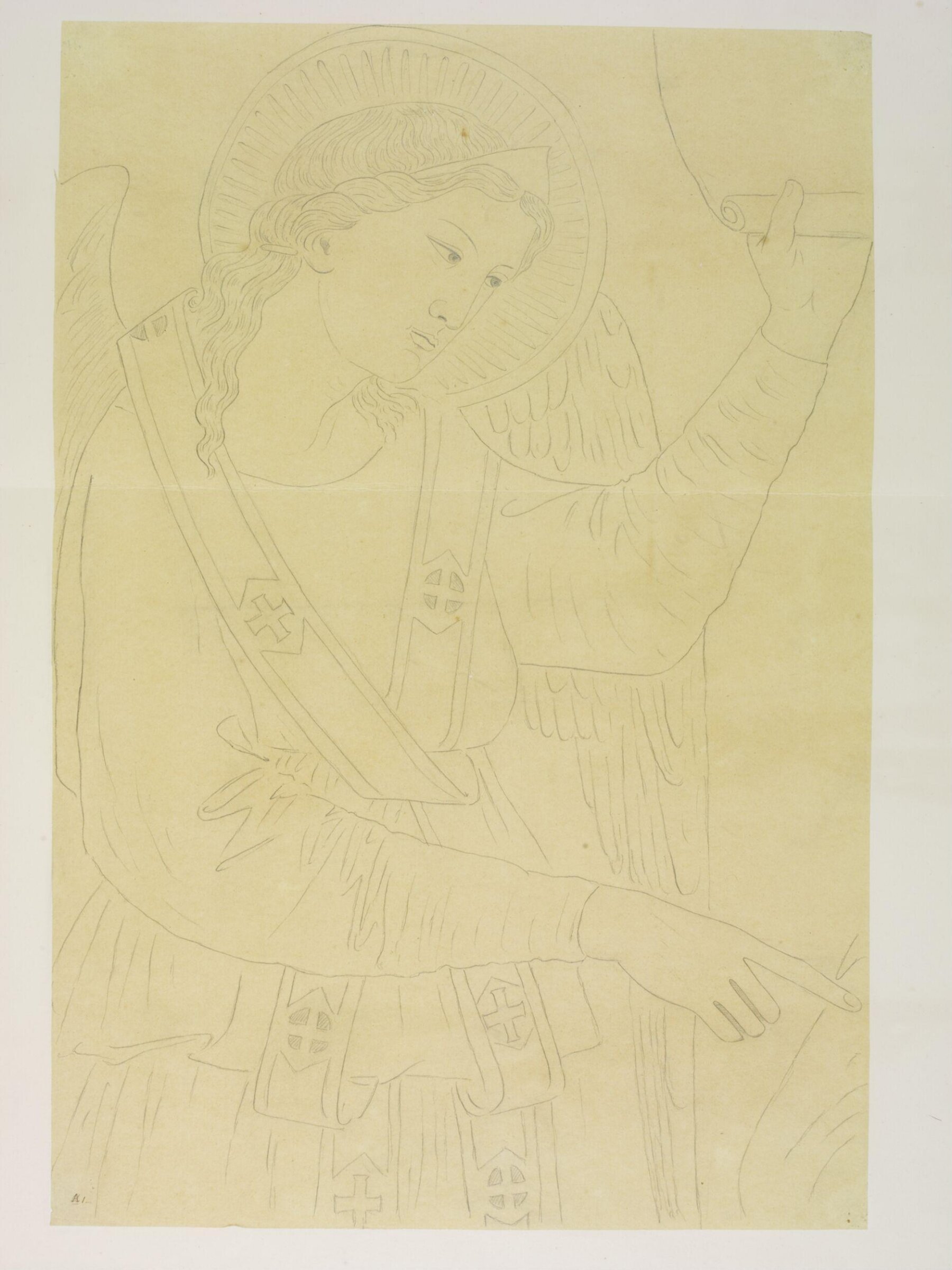 Drawing, Austen Henry GCB Layard, c.1850