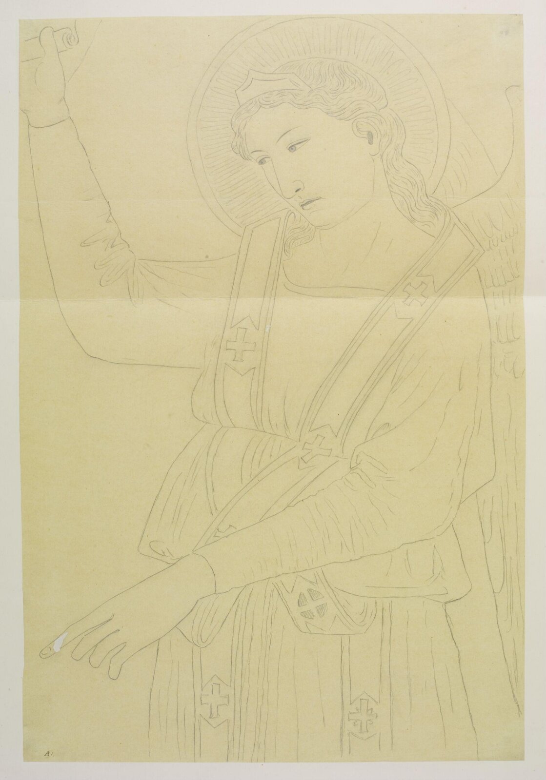 Drawing, Austen Henry GCB Layard, c.1850