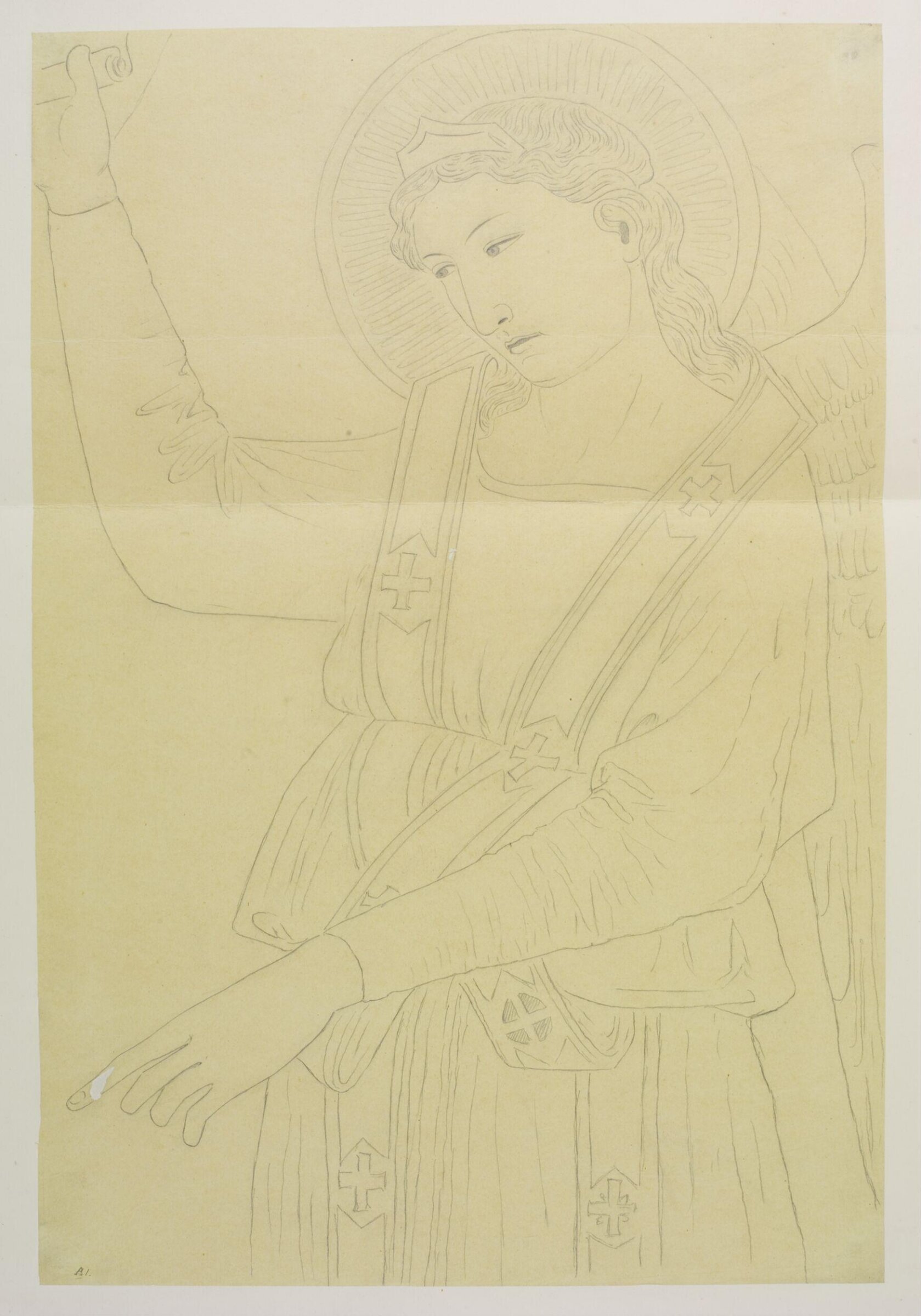 Drawing, Austen Henry GCB Layard, c.1850