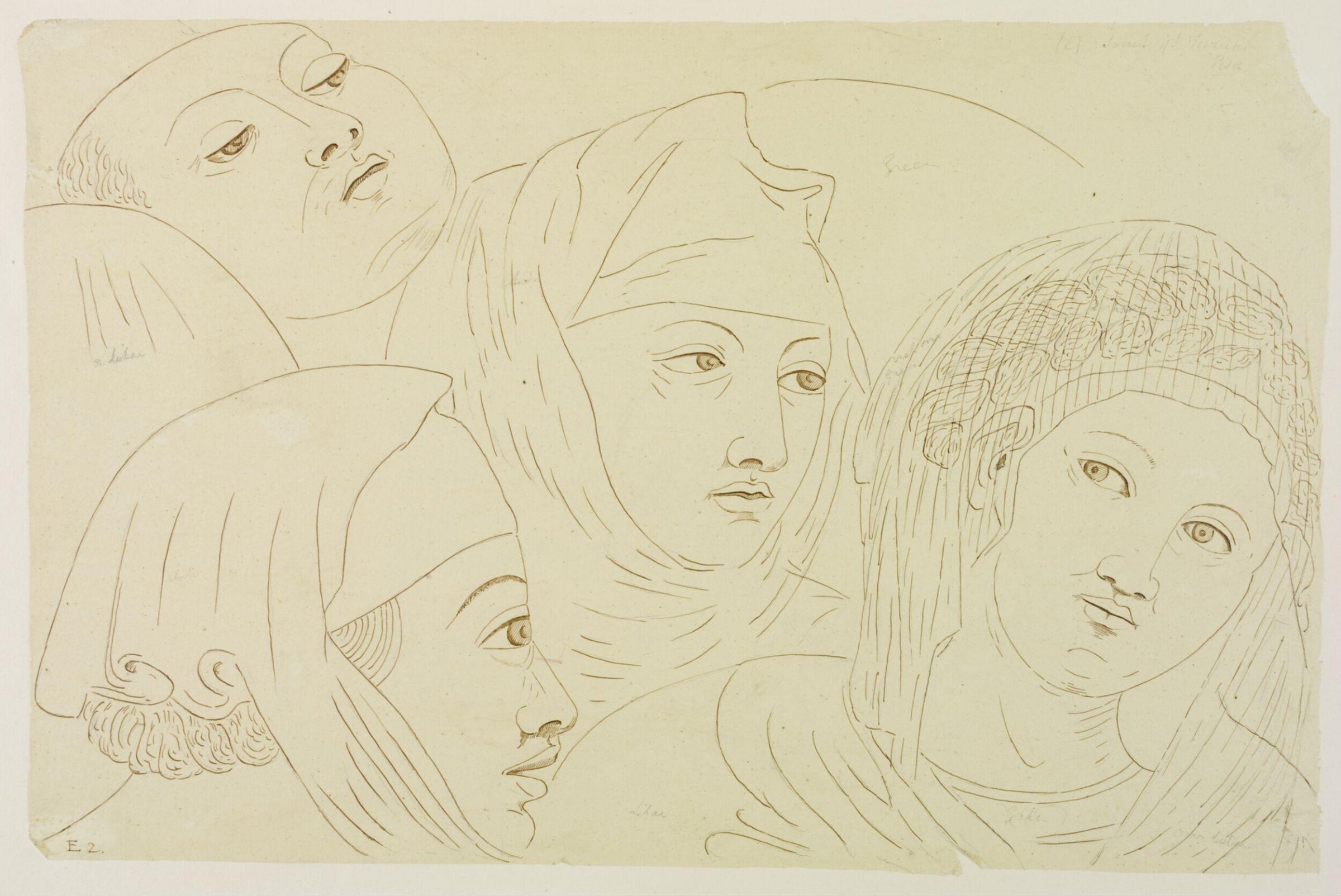Drawing, Austen Henry GCB Layard, c.1850