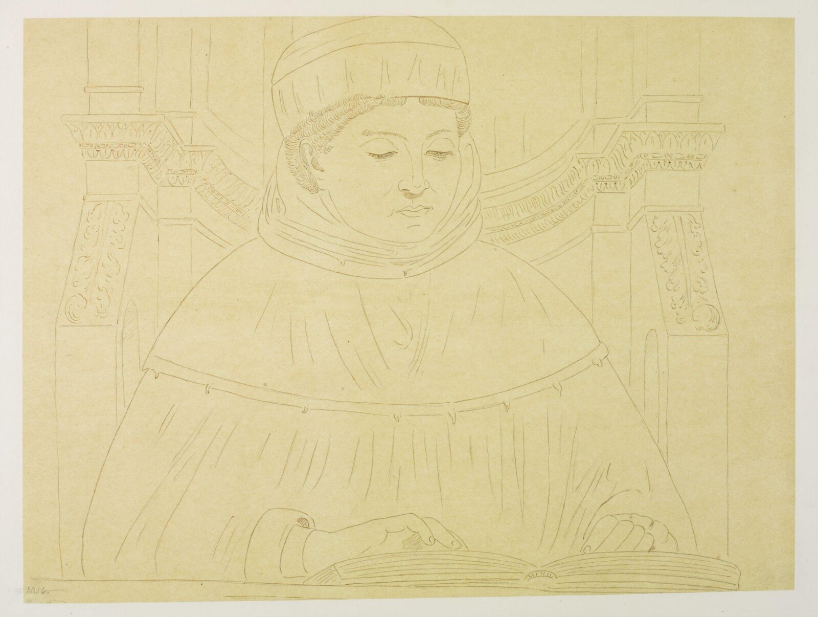 Drawing, Austen Henry Sir GCB Layard, c.1850
