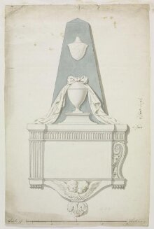 Design for the Monument to Sir John Tyrrell, Bart. thumbnail 1