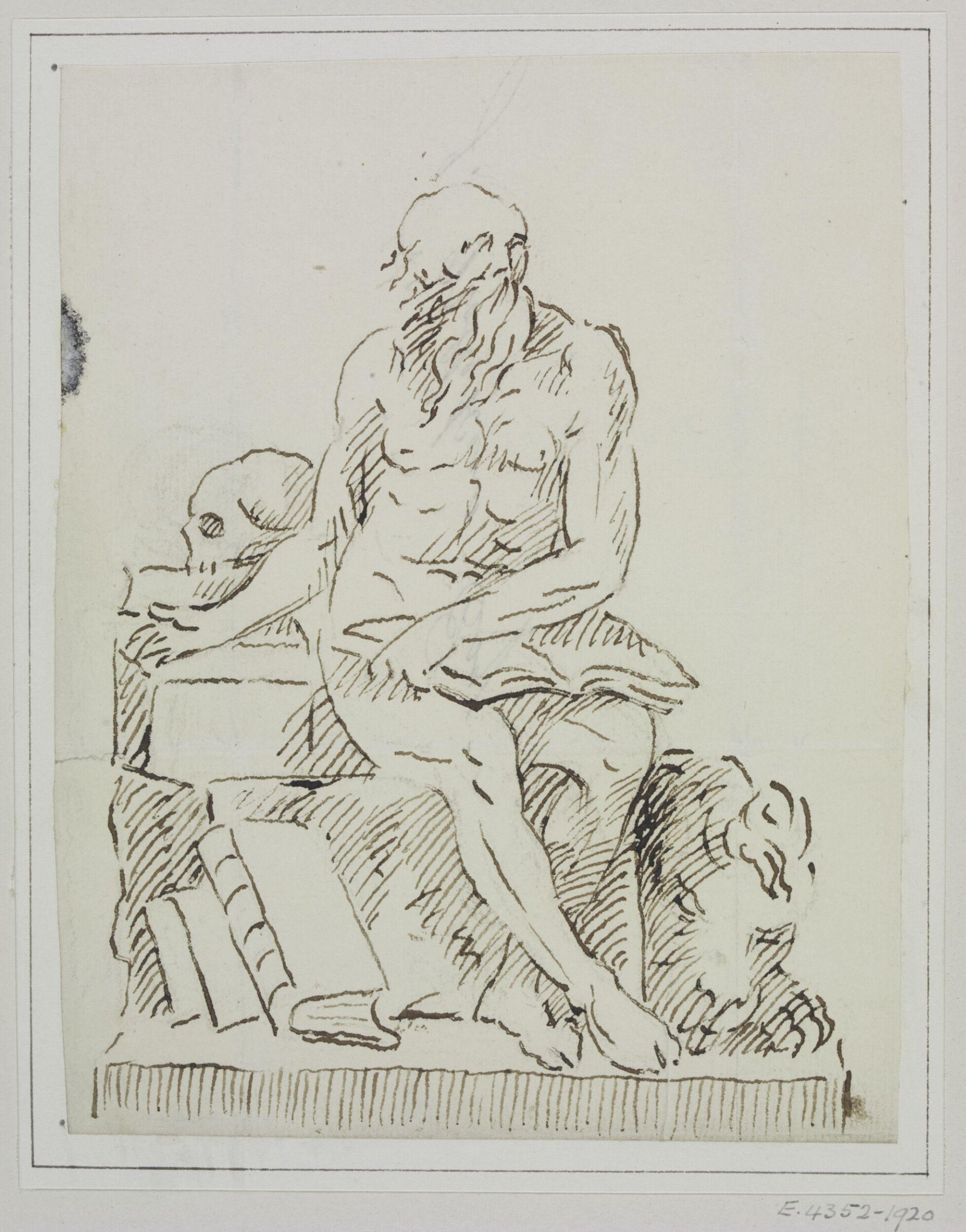 Drawing, Joseph Frans Nollekens, 1737-1823