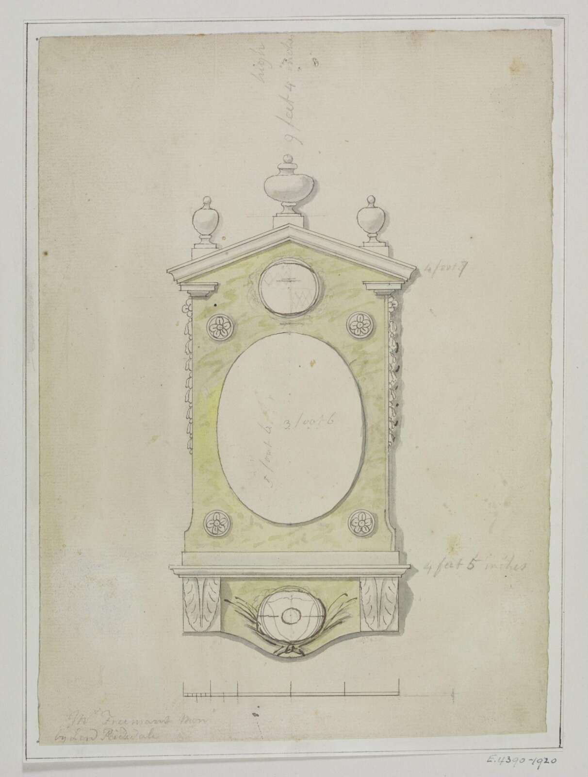 Drawing, Joseph Frans Nollekens, 1737-1823