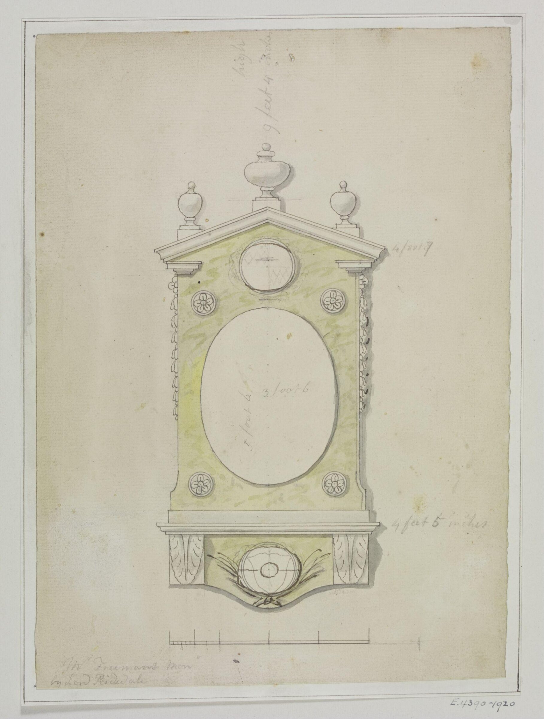 Drawing, Joseph Frans Nollekens, 1737-1823