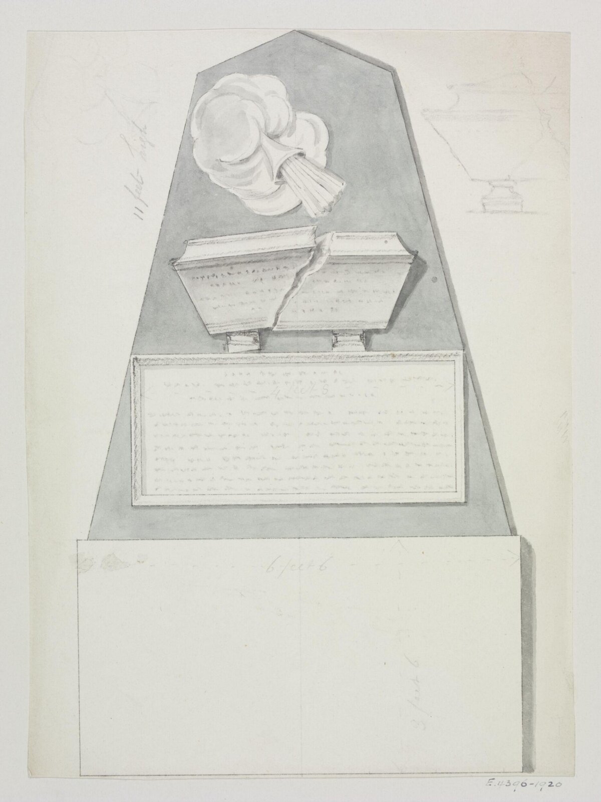 Drawing, Joseph Frans Nollekens, 1737-1823