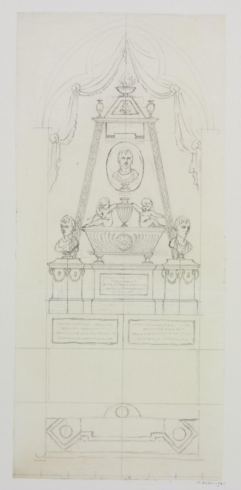 Drawing, Joseph Frans Nollekens, 1737-1823