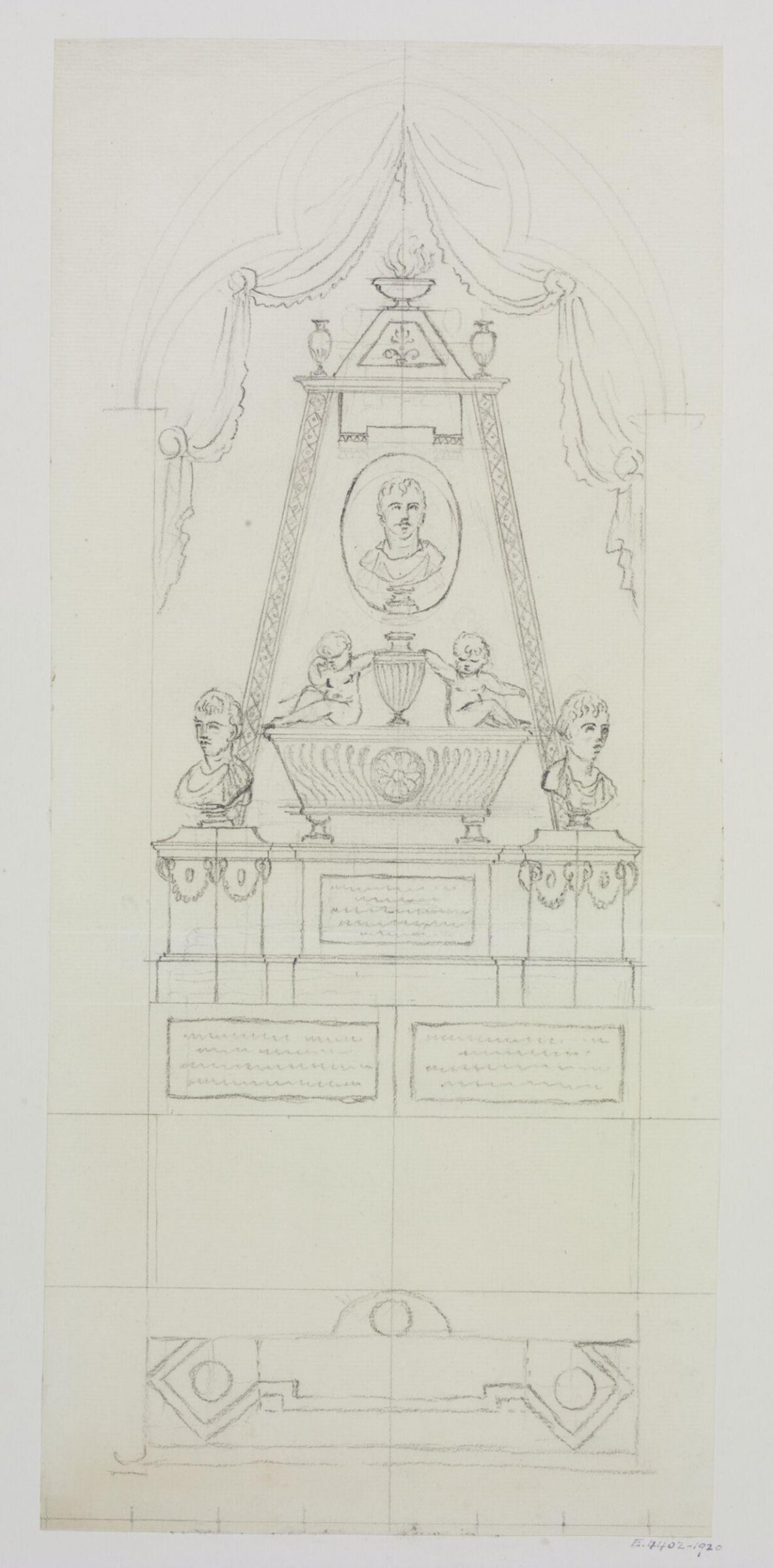 Drawing, Joseph Frans Nollekens, 1737-1823