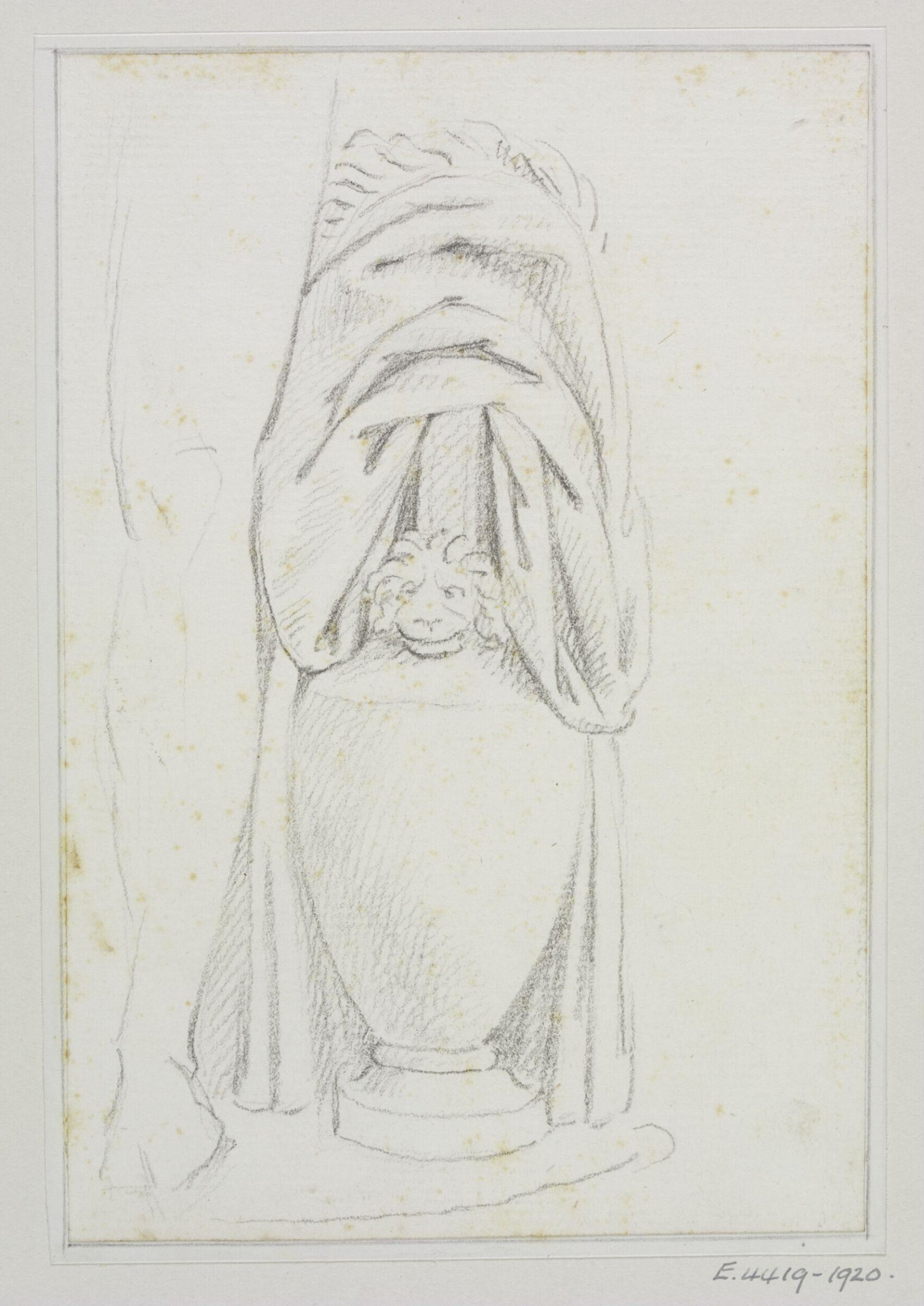 Unidentified monument design, Joseph Frans Nollekens, 1737-1823