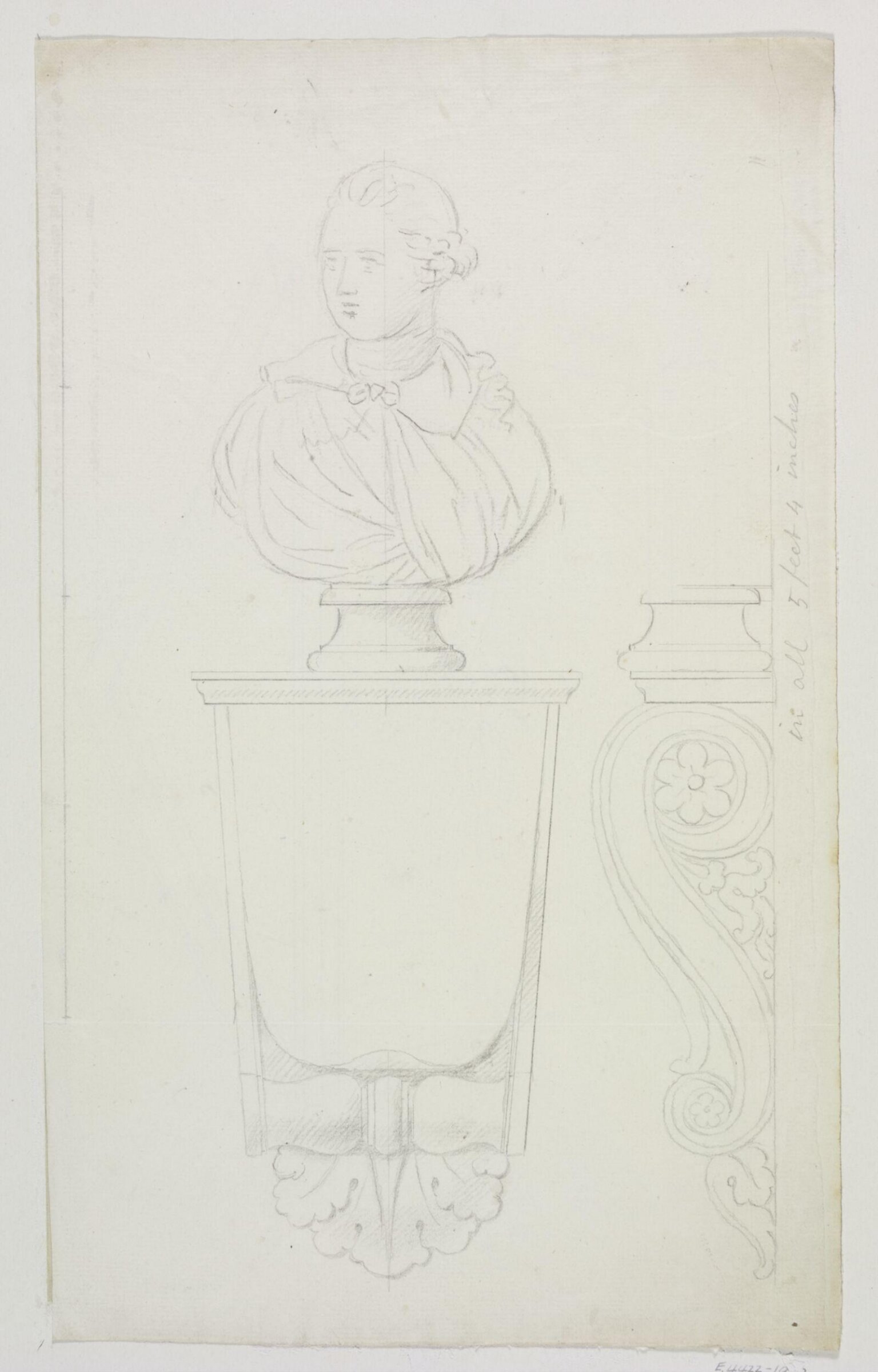 Drawing, Joseph Frans Nollekens, 1737-1823