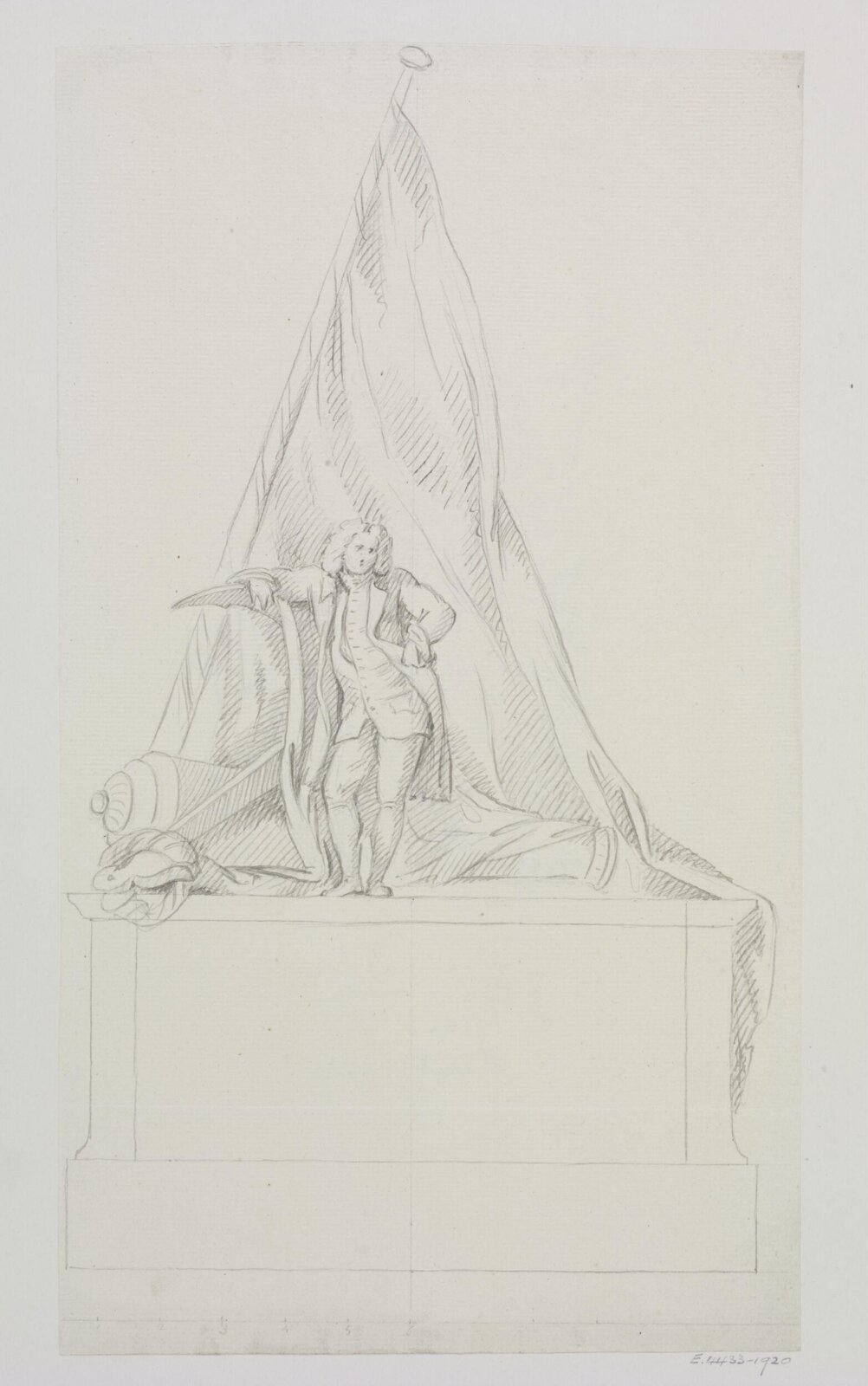 Unidentified design, Joseph Frans Nollekens, 1737-1823