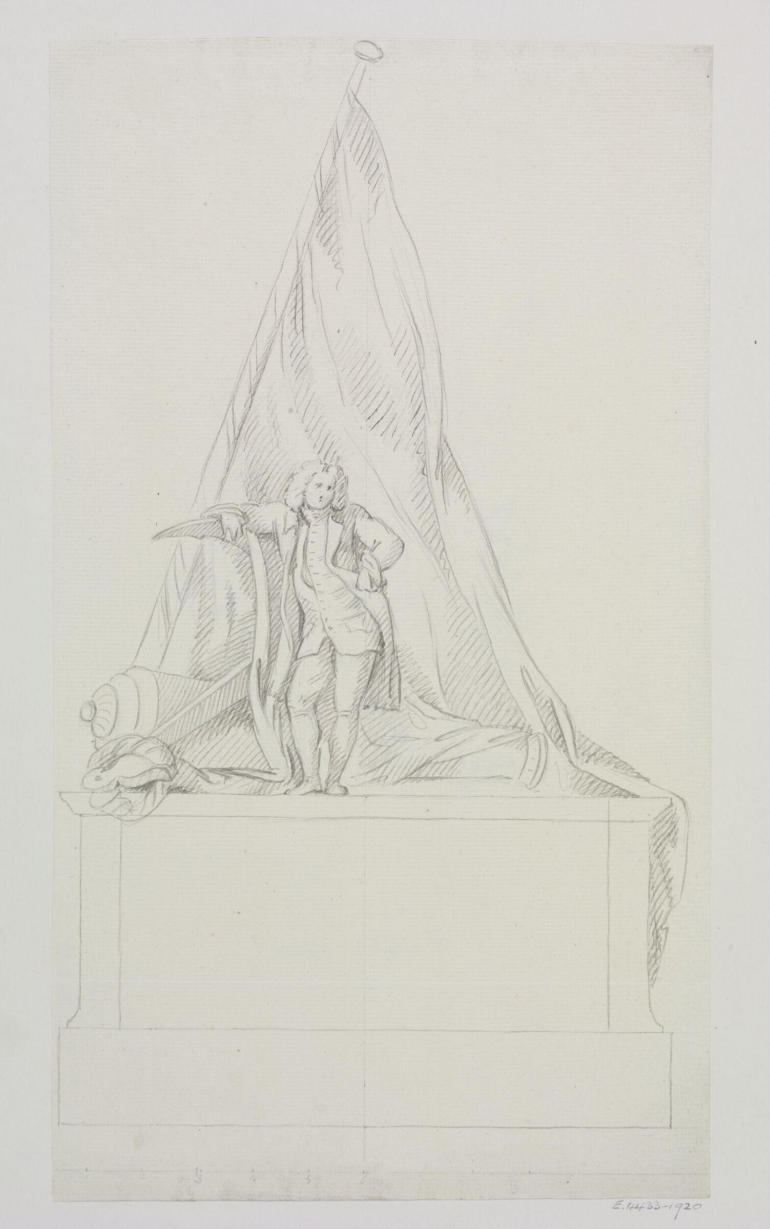 Unidentified design, Joseph Frans Nollekens, 1737-1823