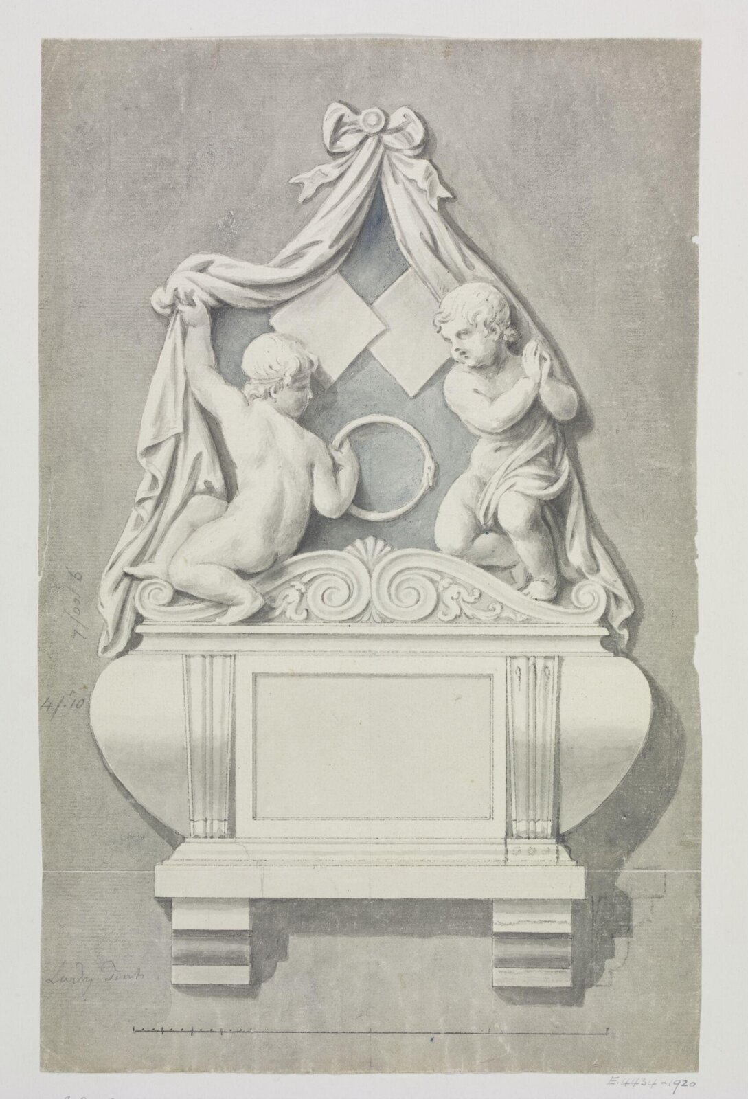 Unidentified design, Joseph Frans Nollekens, 1737-1823