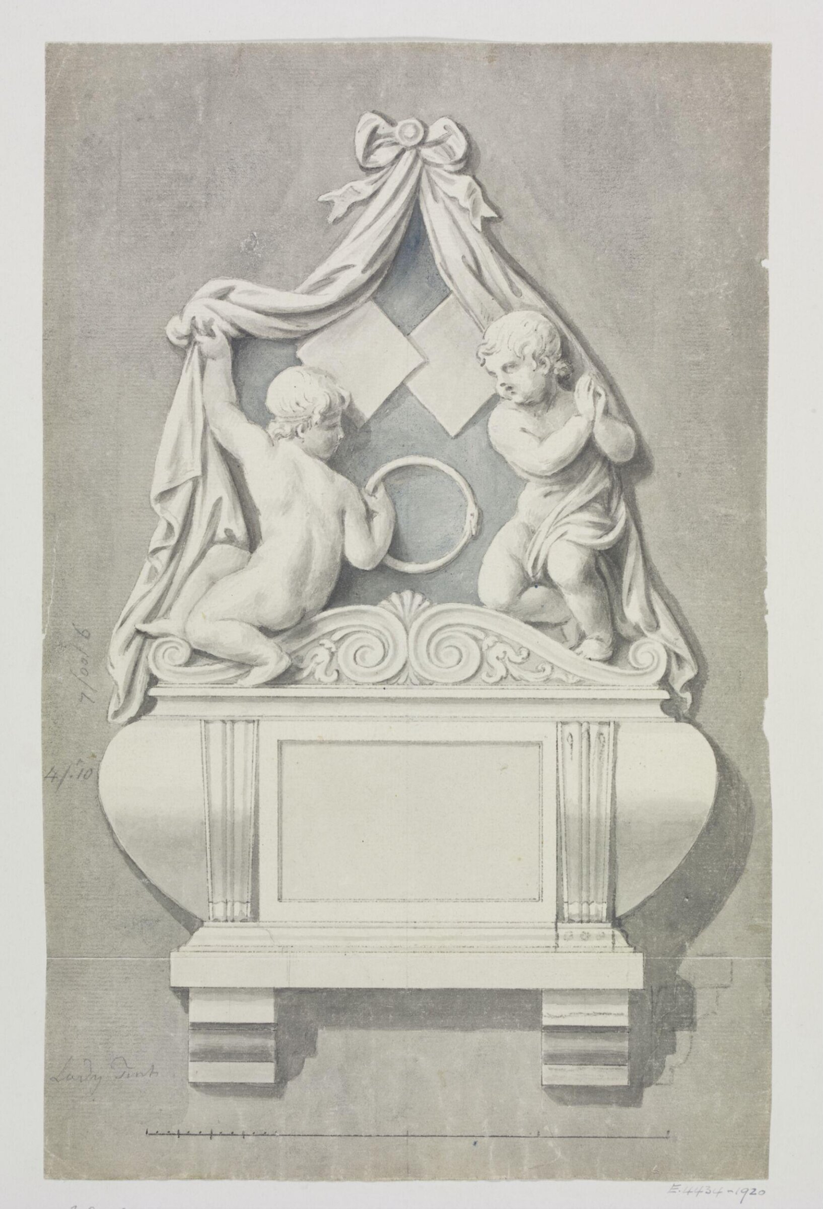 Unidentified design, Joseph Frans Nollekens, 1737-1823