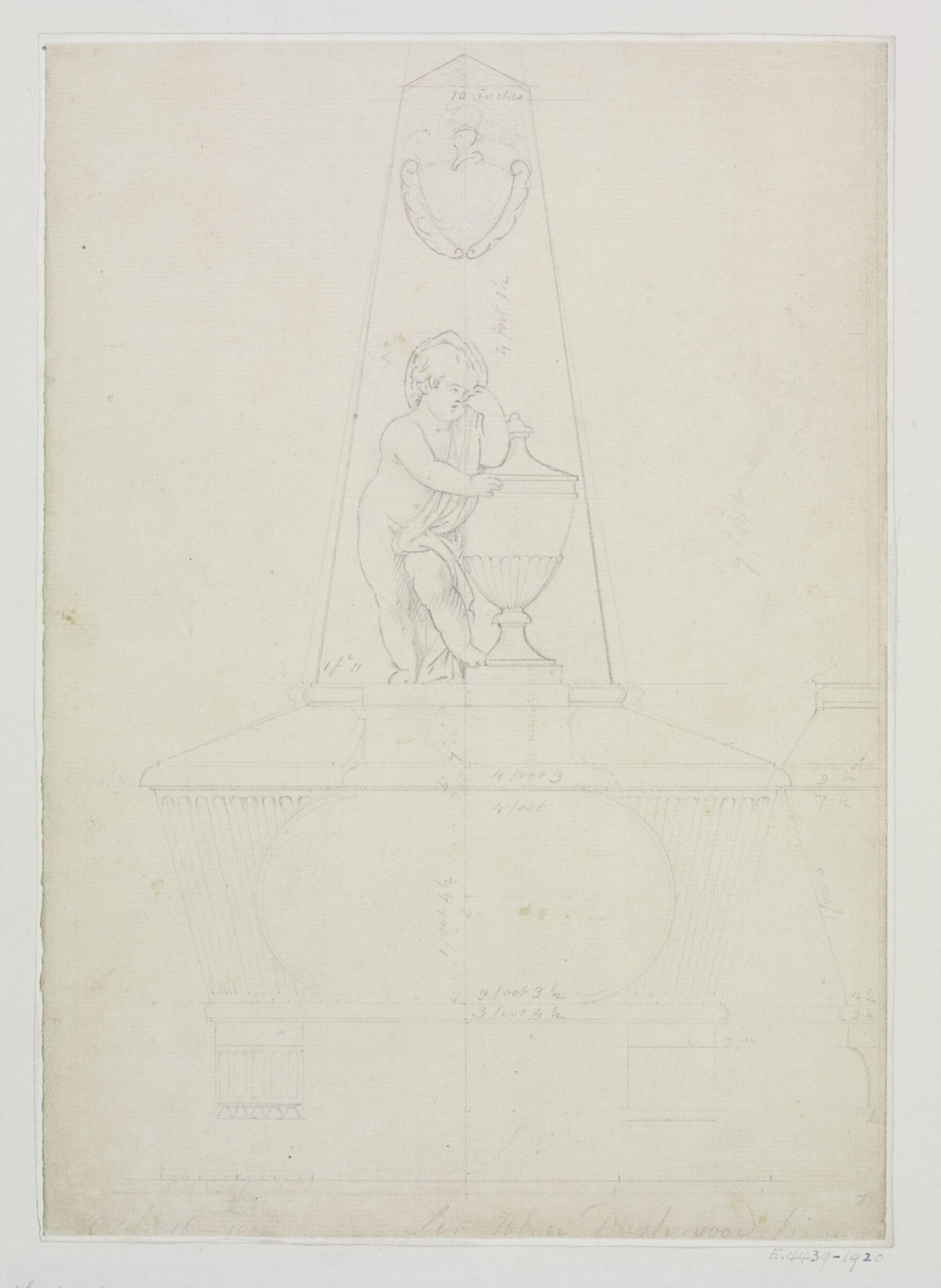 Drawing, Joseph Frans Nollekens, 1737-1823