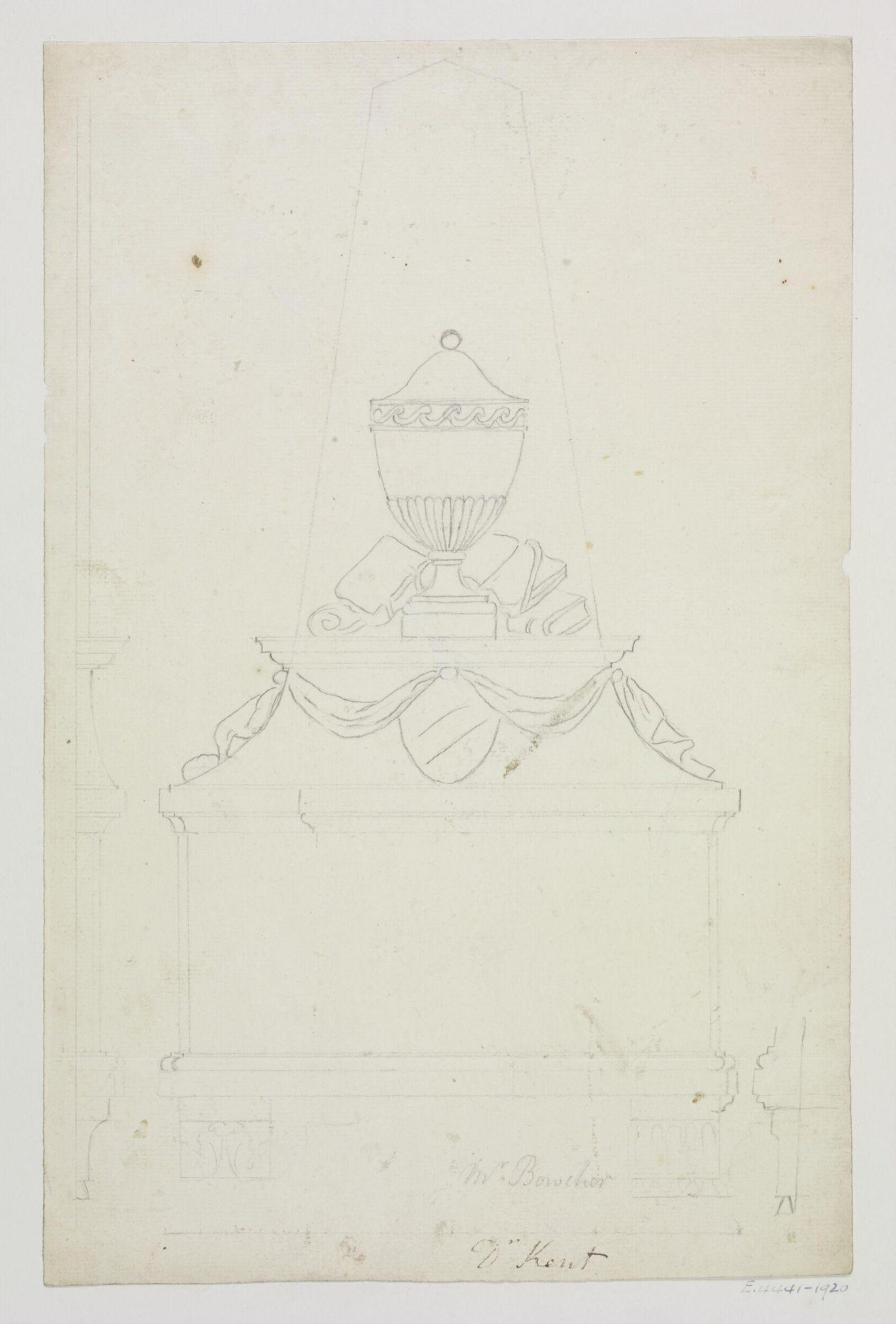 Drawing, Joseph Frans Nollekens, 1737-1823