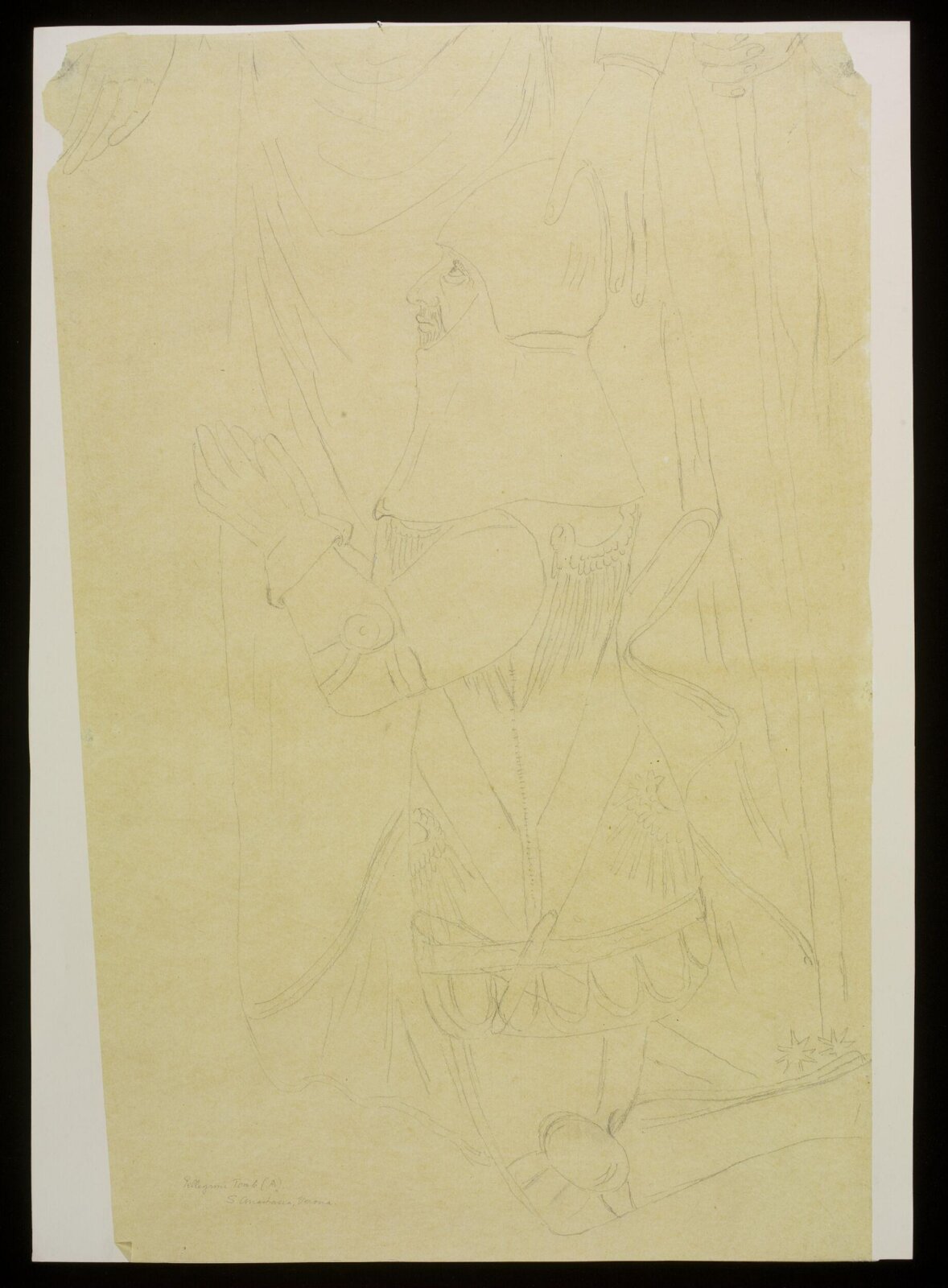 Drawing, Austen Henry Sir GCB Layard, c.1850