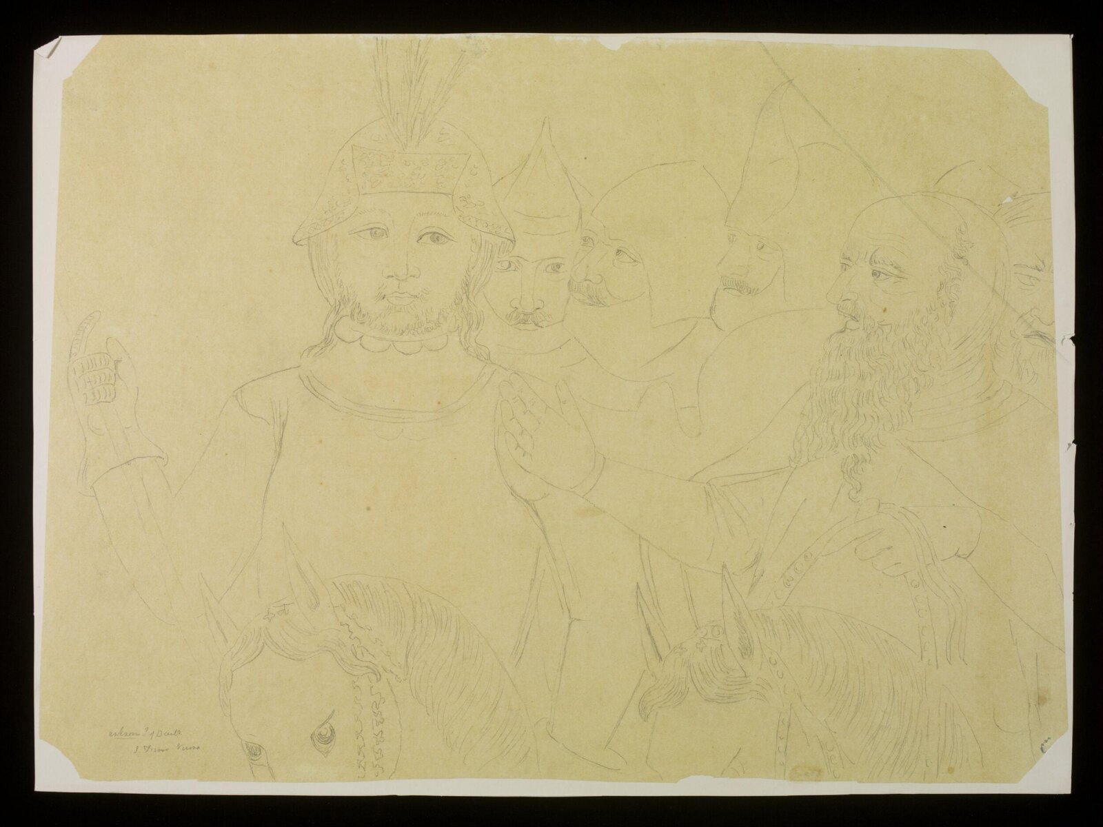 Drawing, Austen Henry Sir GCB Layard, c.1850