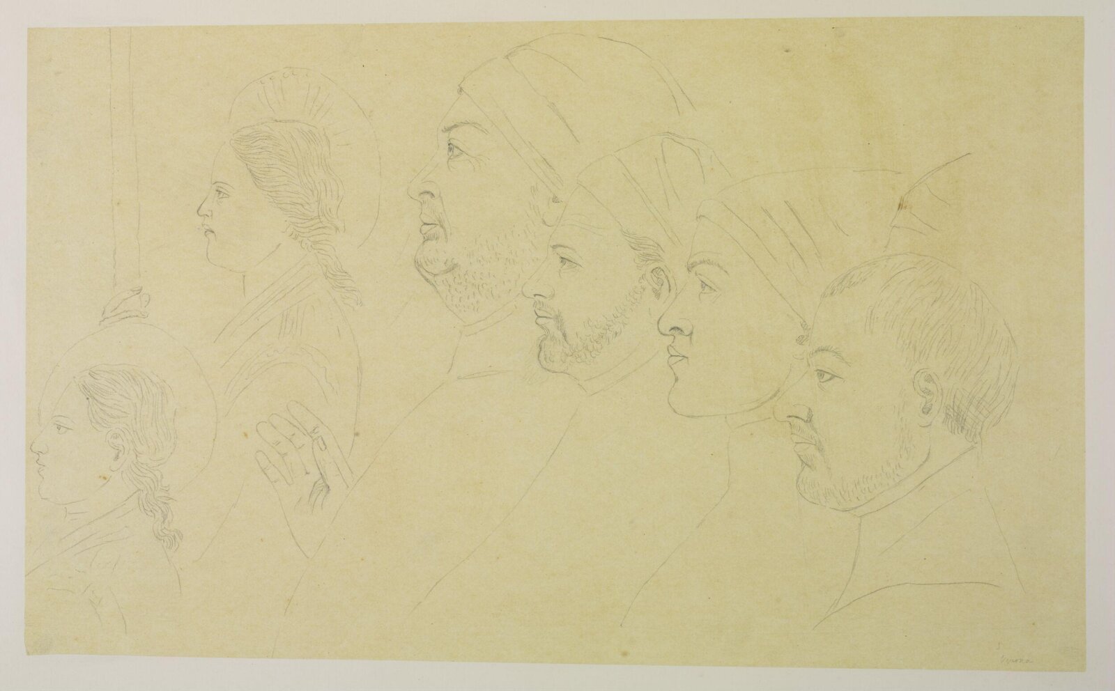 Drawing, Austen Henry Sir GCB Layard, c.1850
