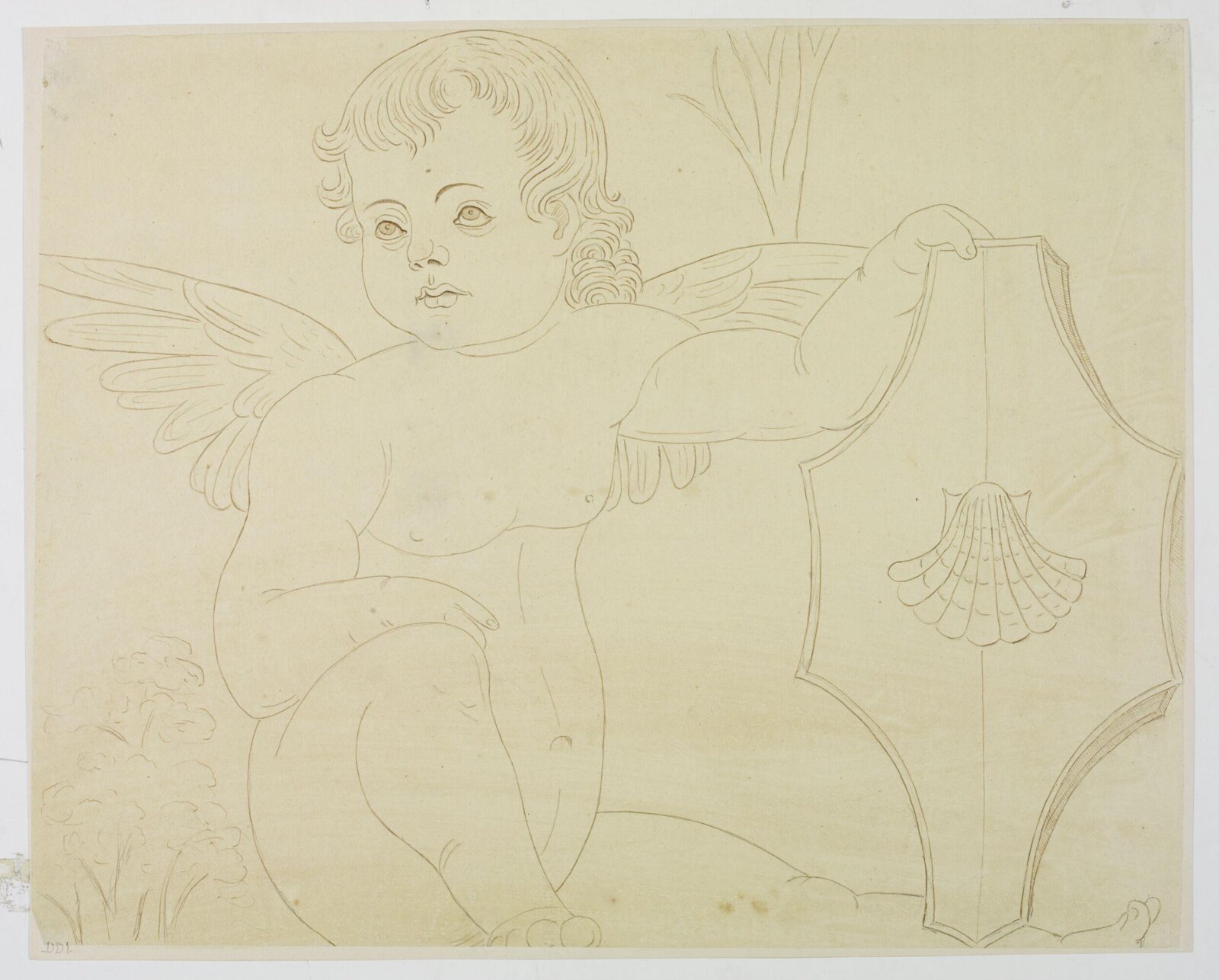 Drawing, Austen Henry Sir GCB Layard, c.1850