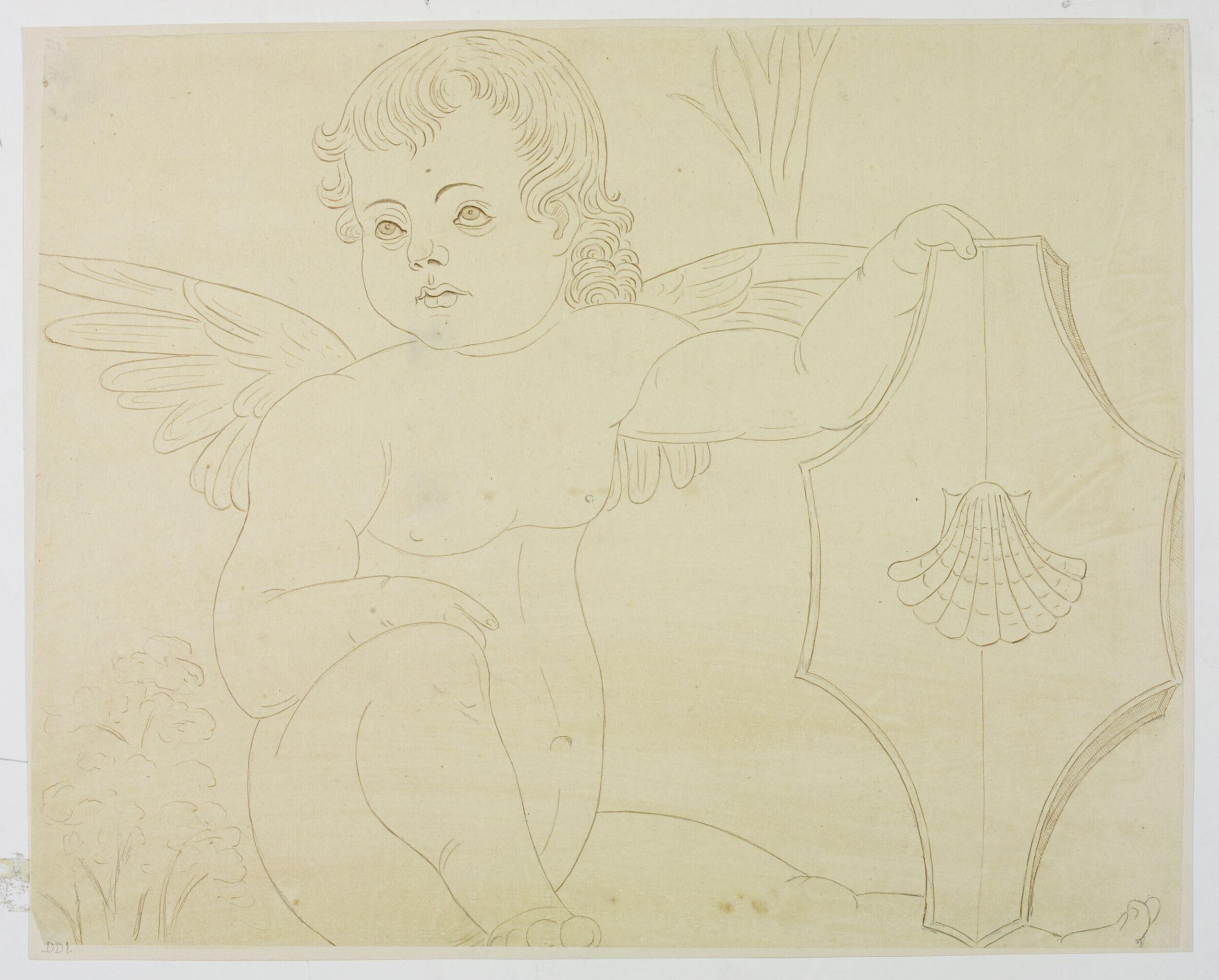 Drawing, Austen Henry Sir GCB Layard, c.1850