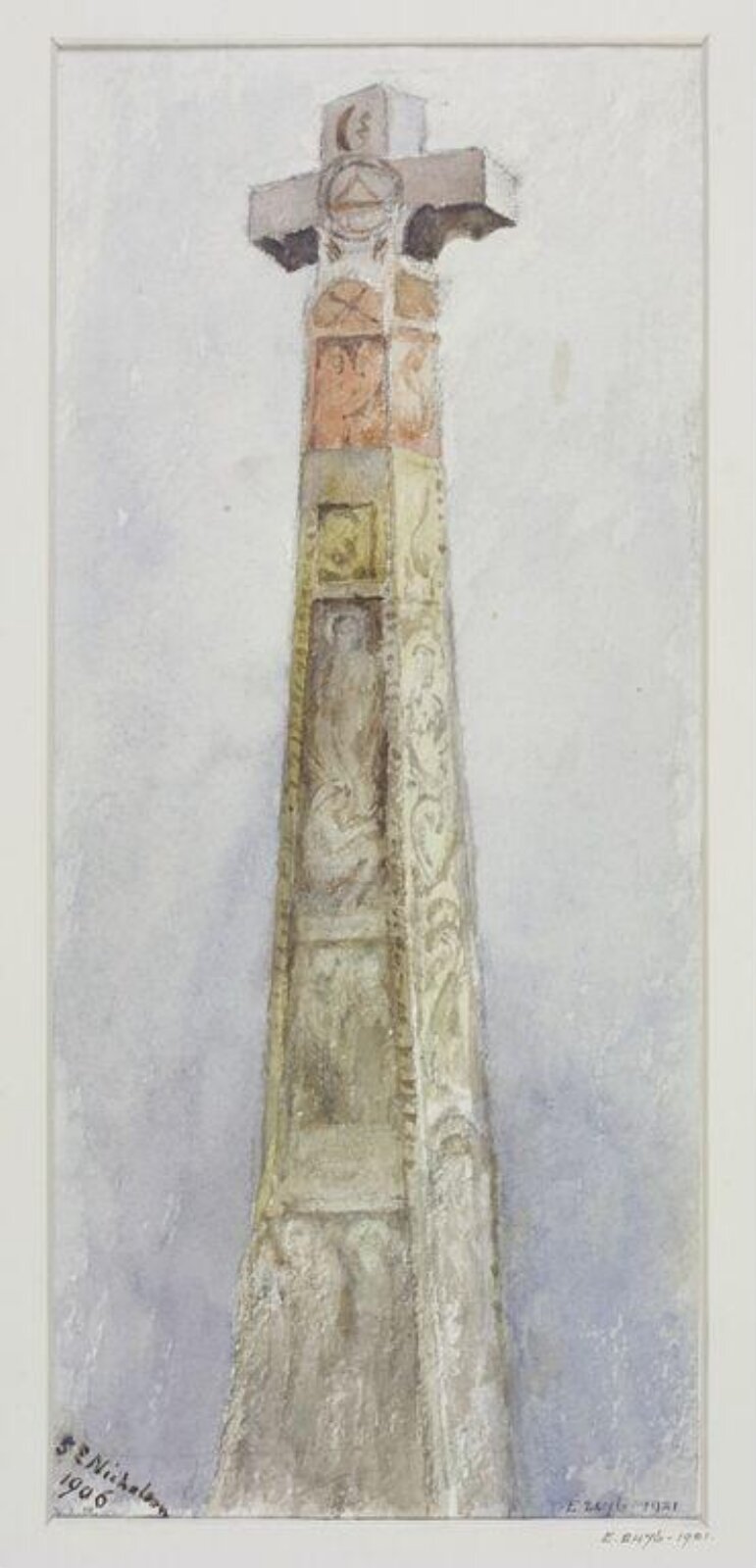 Watercolour, The Dowager Lady Nicholson, 1906