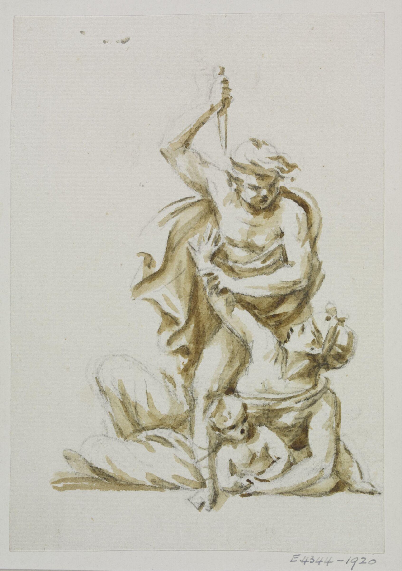 Unidentified design, sculpture, Joseph Frans Nollekens, 1737-1823