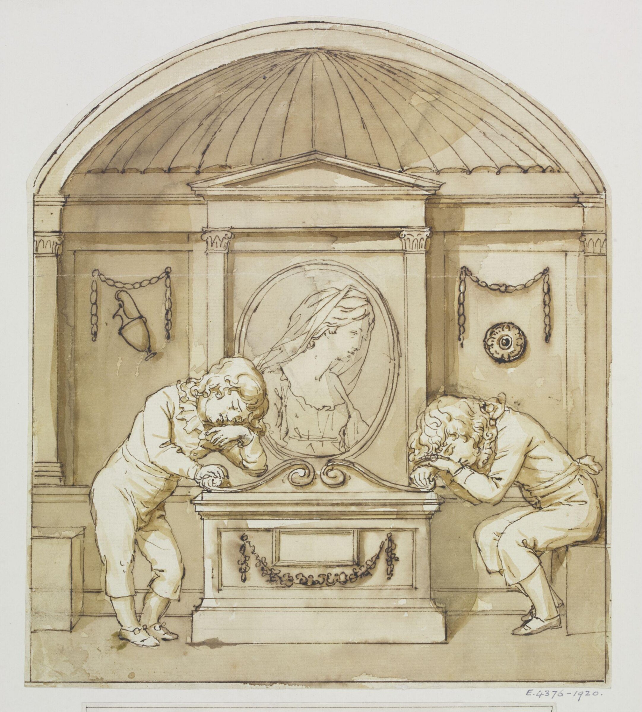 Drawing, Joseph Frans Nollekens, 1737-1823