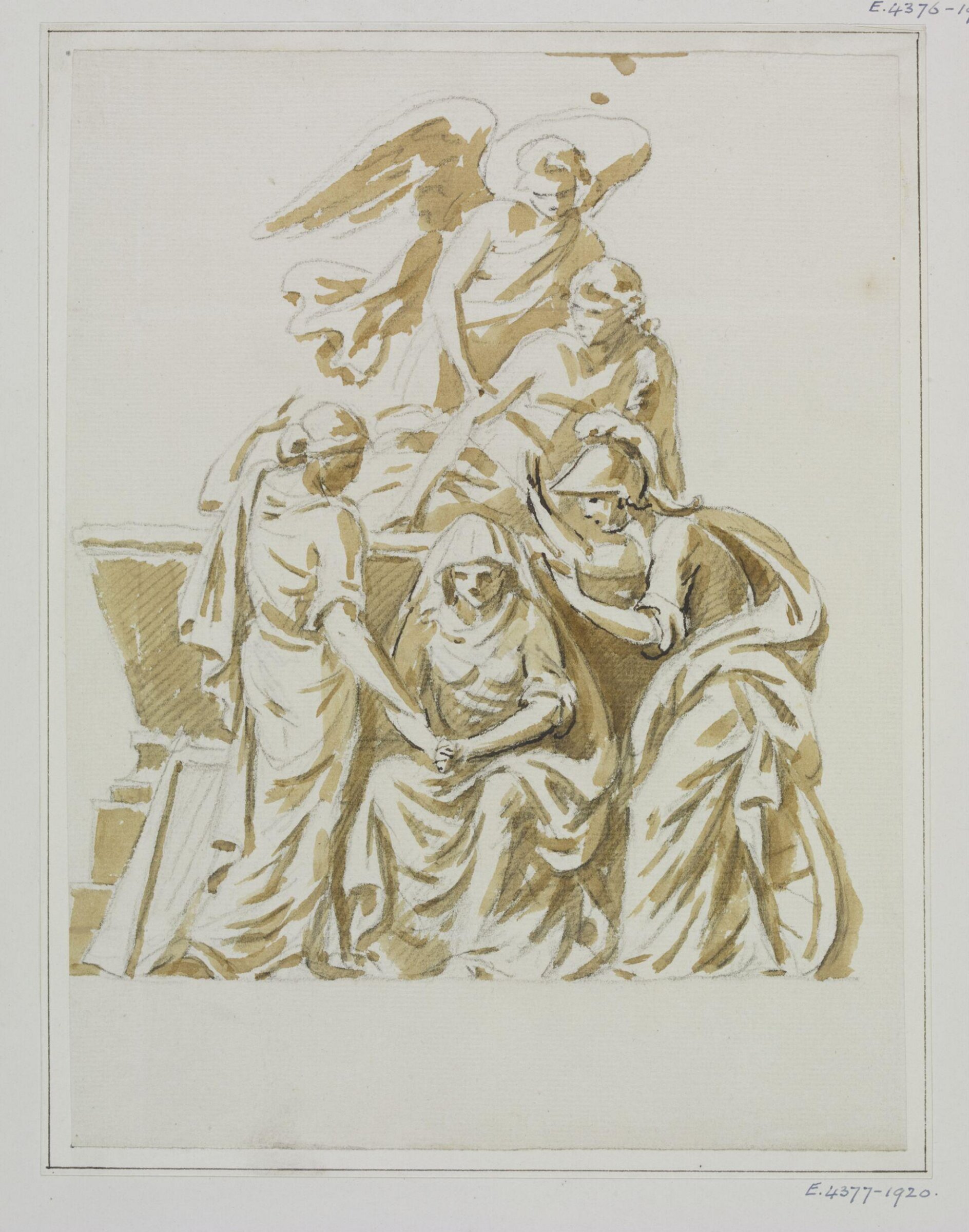 Drawing, Joseph Frans Nollekens, 1737-1823