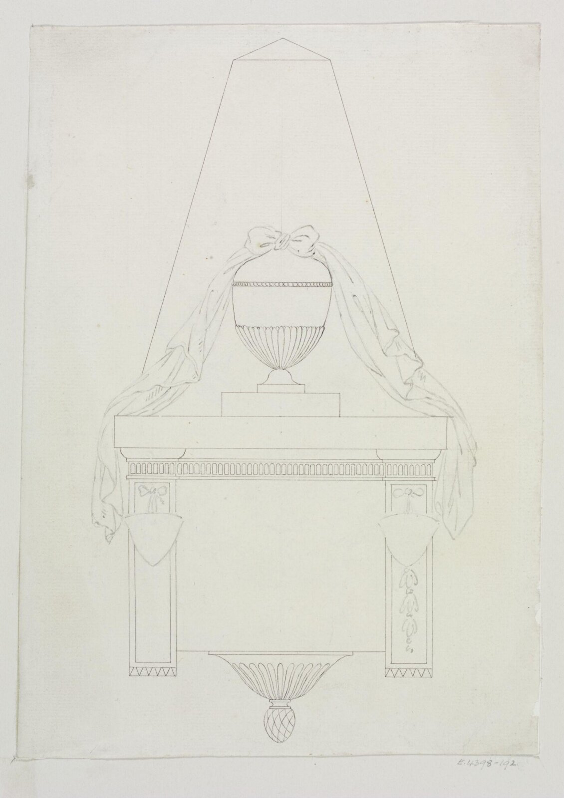 Unidentified design, Joseph Frans Nollekens, 1737-1823