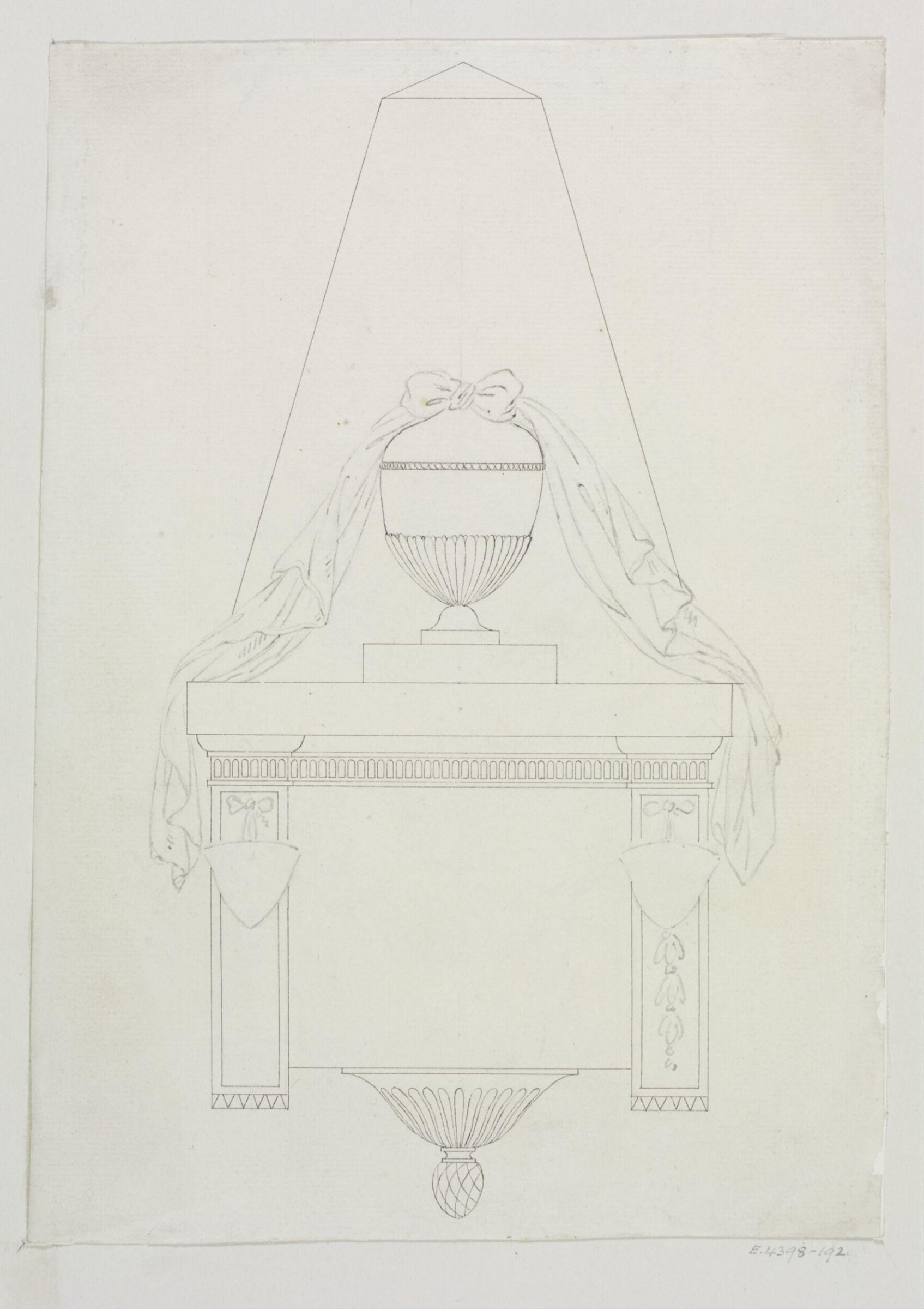 Unidentified design, Joseph Frans Nollekens, 1737-1823