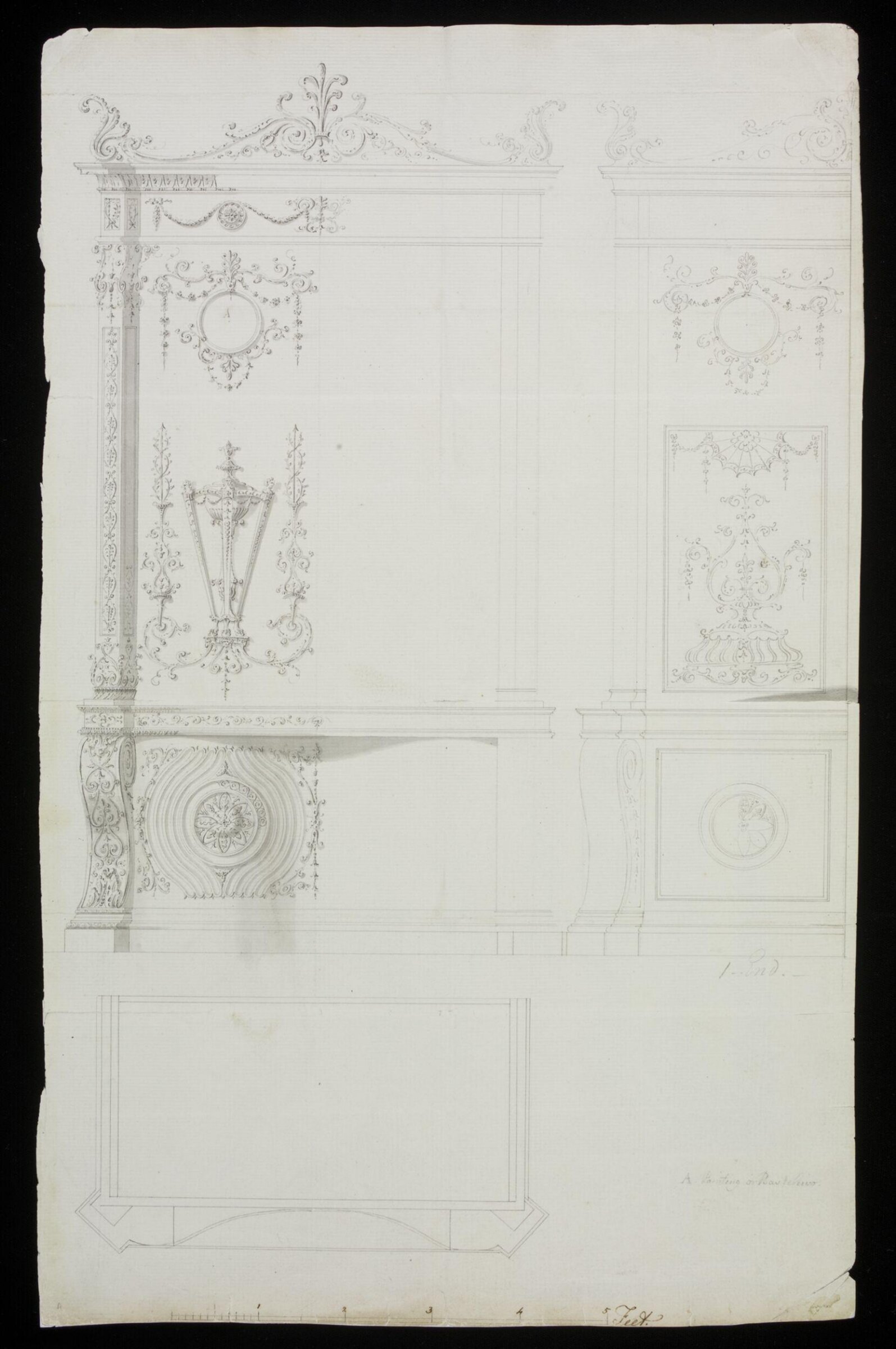 Drawing, Henry Keene, 18th century