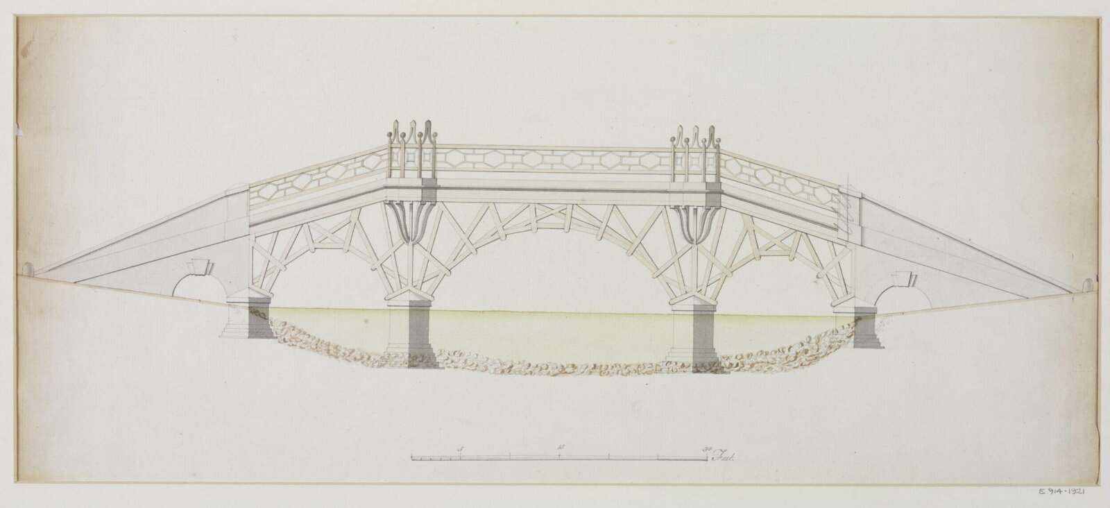 Drawing, Henry Keene, 18th century