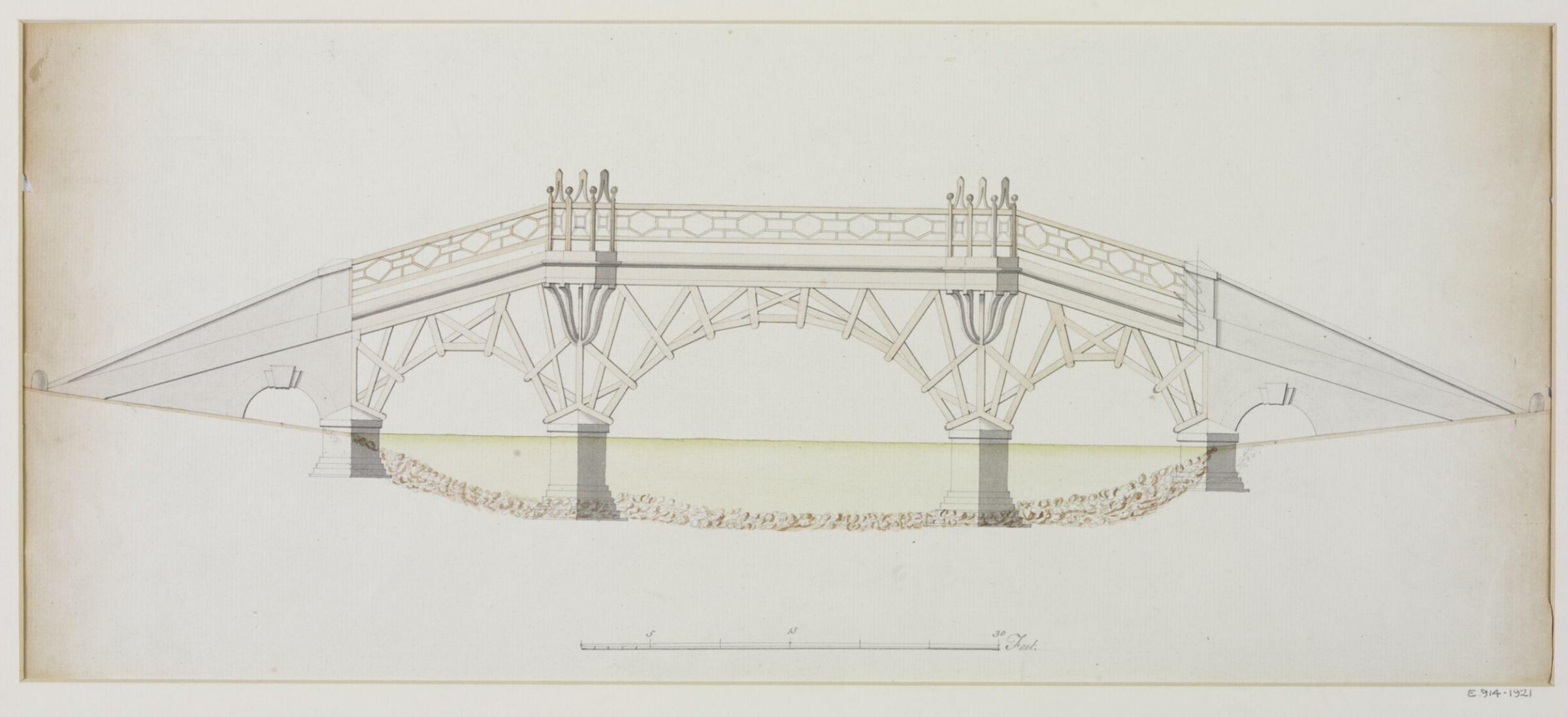 Drawing, Henry Keene, 18th century