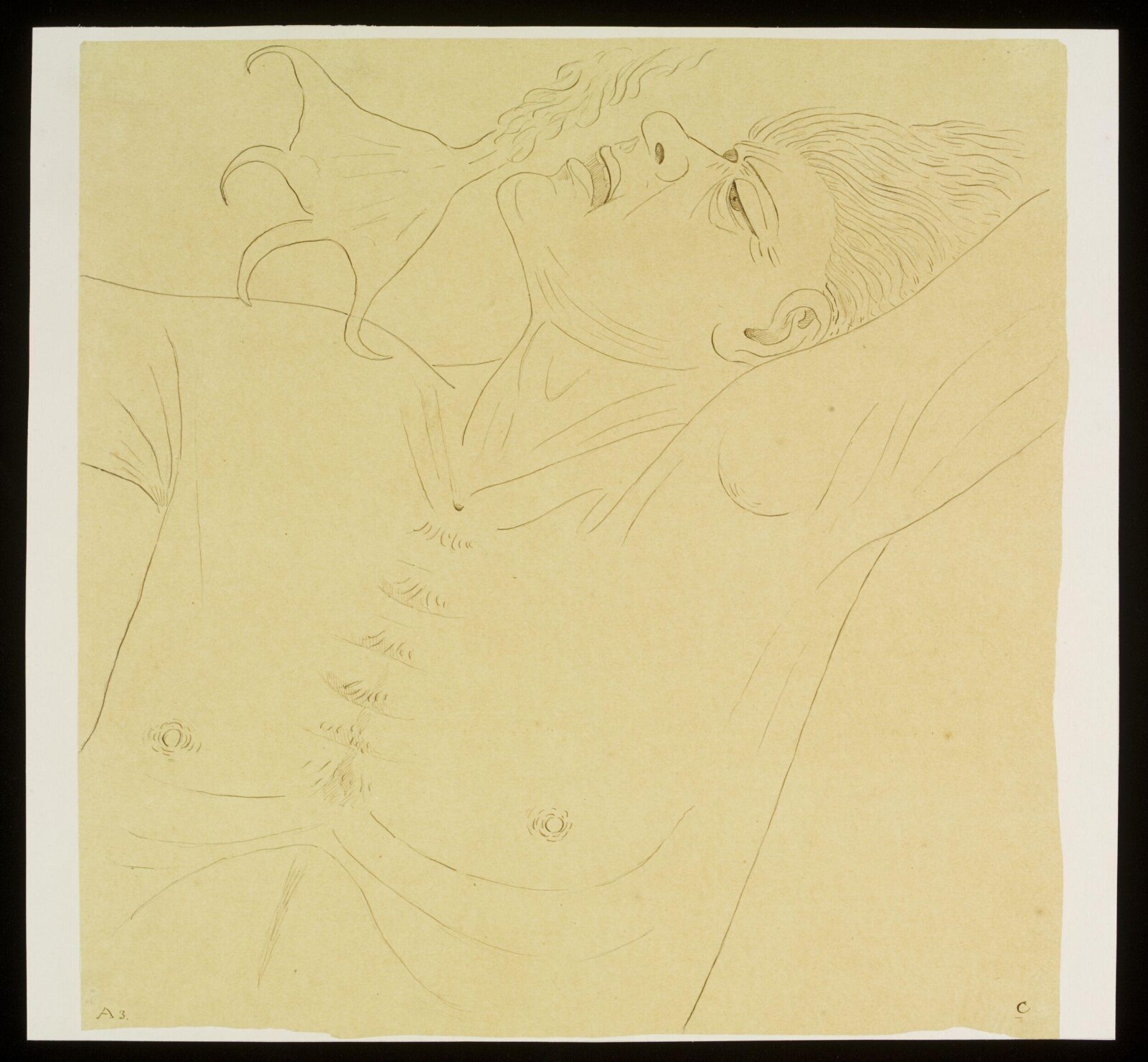 Drawing, Austen Henry GCB Layard, c.1850
