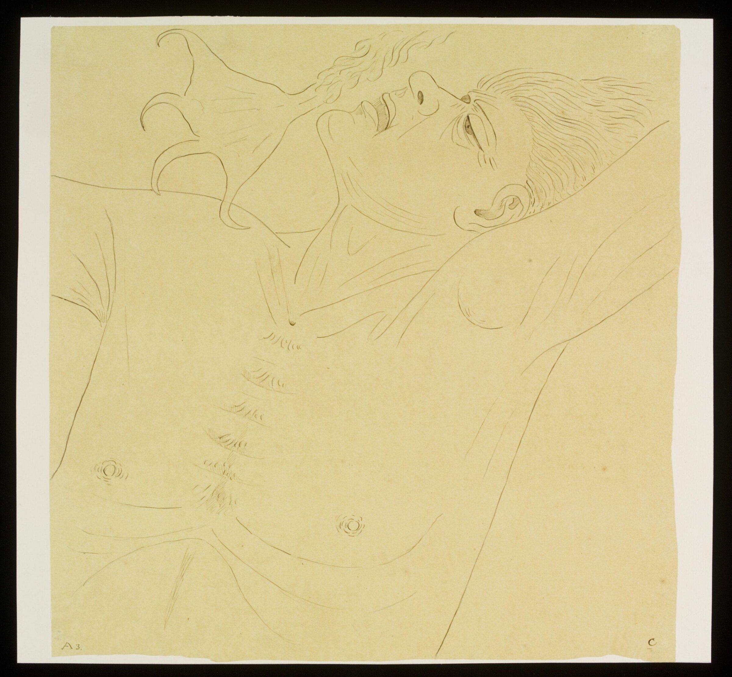 Drawing, Austen Henry GCB Layard, c.1850