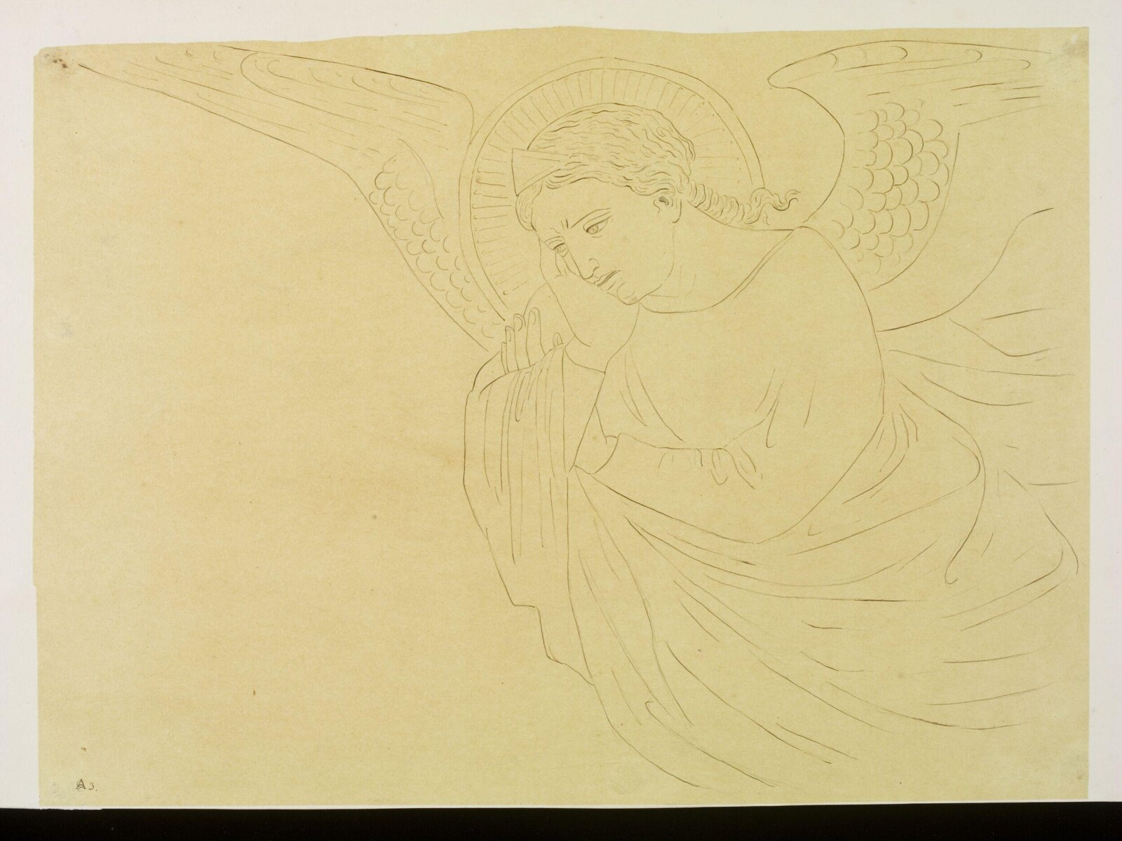 Drawing, Austen Henry GCB Layard, c.1850