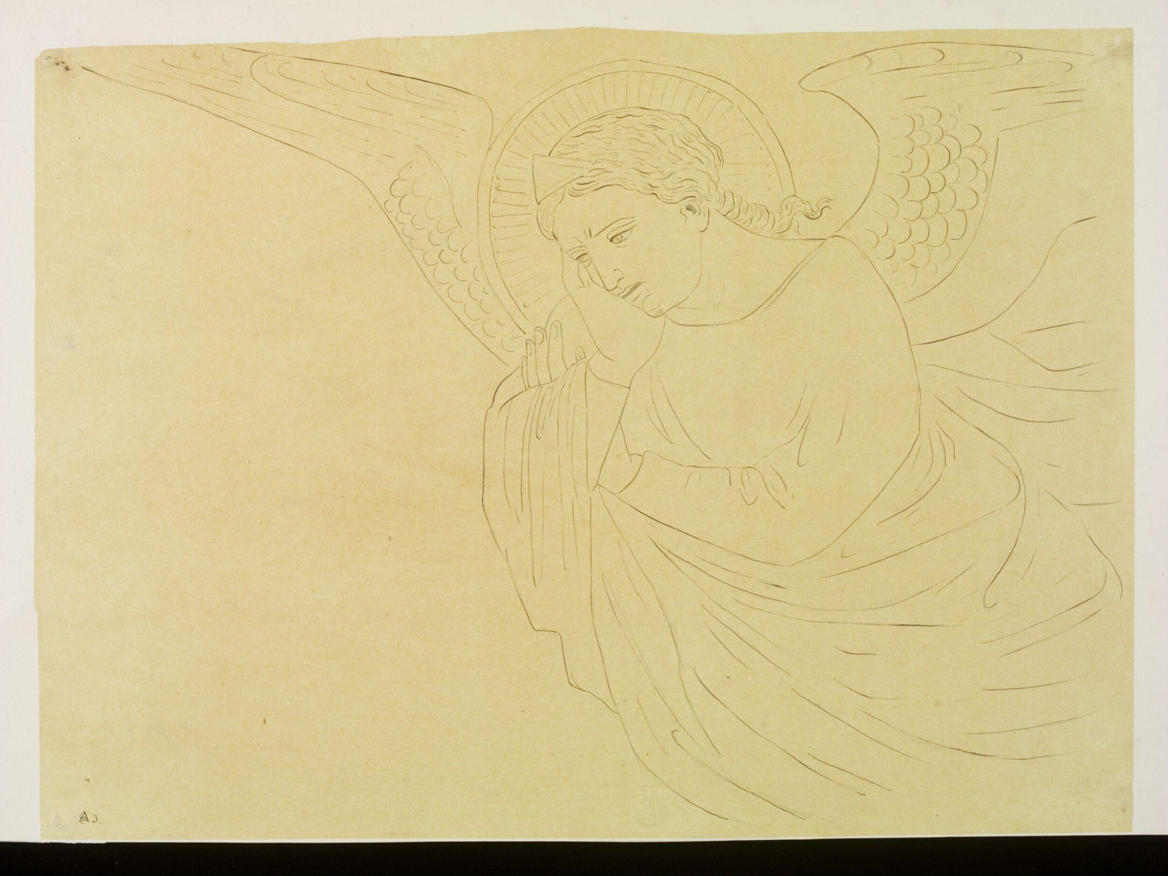 Drawing, Austen Henry GCB Layard, c.1850